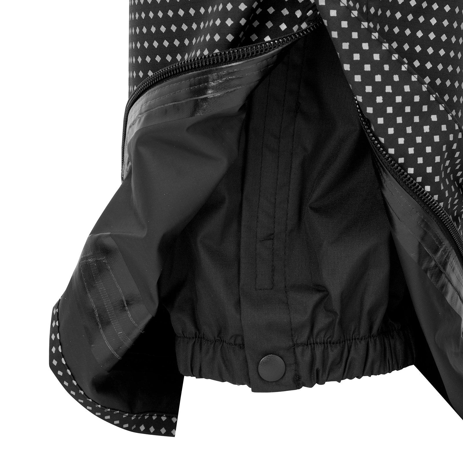 Men's Night Vision Waterproof Overtrousers - Black - Image 6