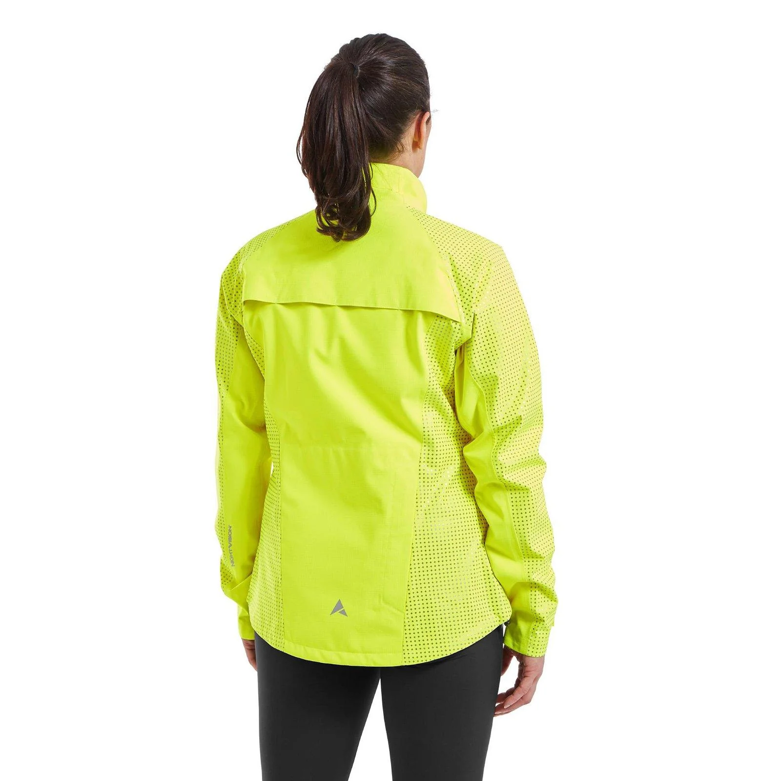 Women's Night Vision Storm Waterproof Jacket - Yellow / Hi Vis - Image 4