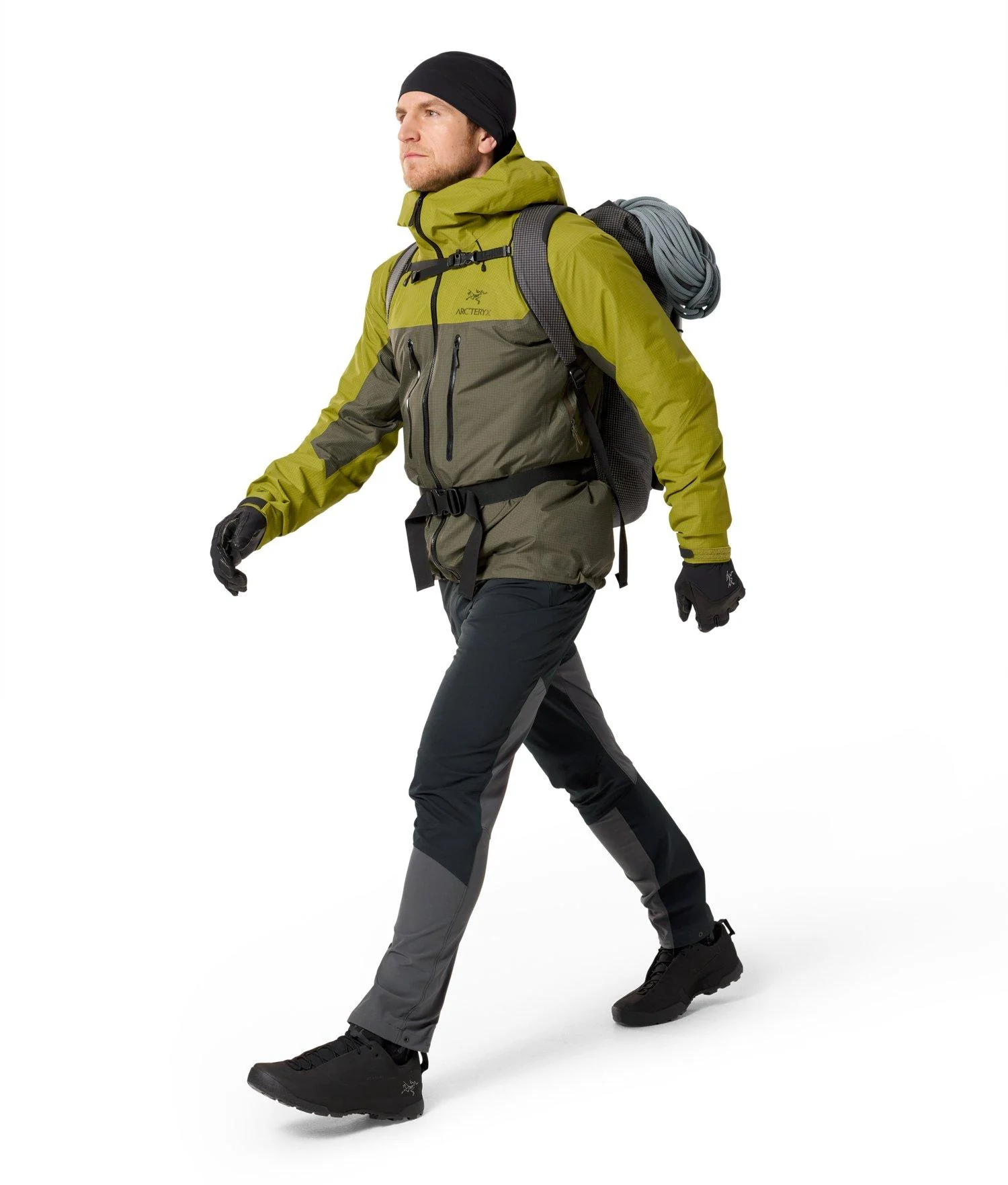 Men's Alpha Jacket - Olive Moss / Tatsu - Image 10