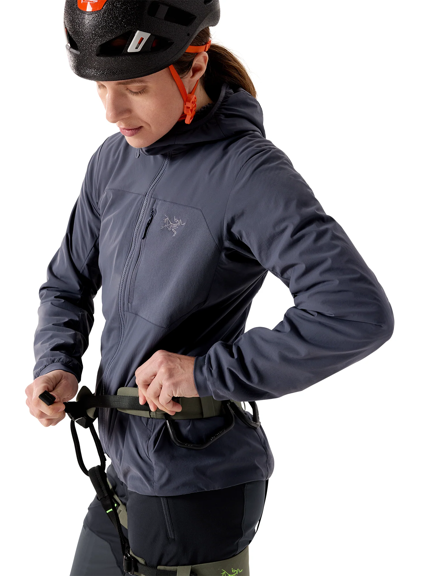 Women's Proton SL Hoody - DK Stratus - Image 7