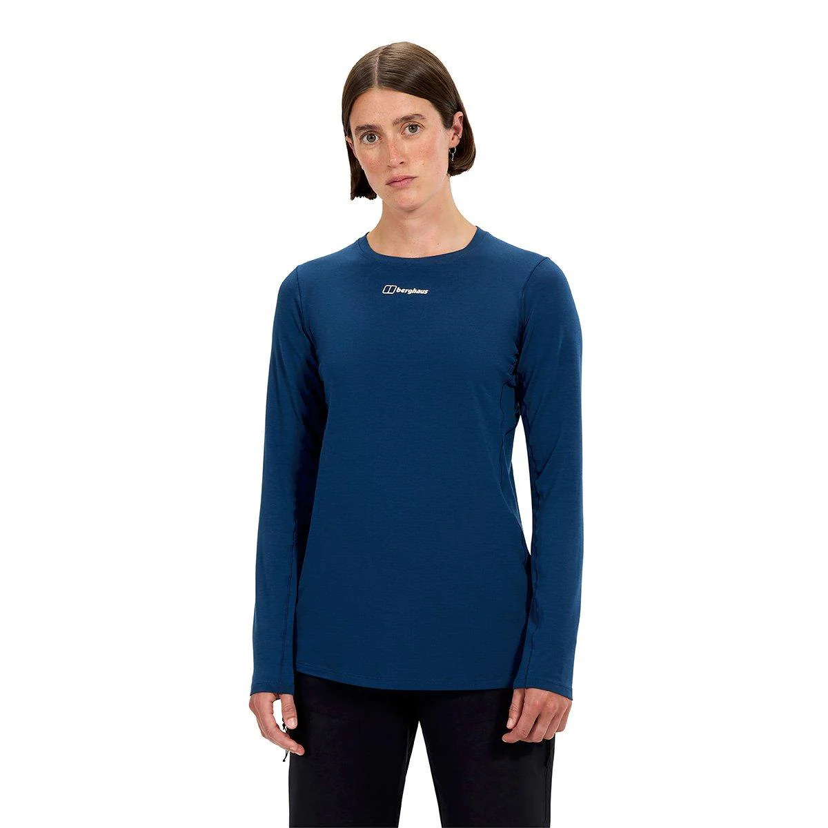 Women's Delta Long-Sleeve T-Shirt - Navy - Image 3