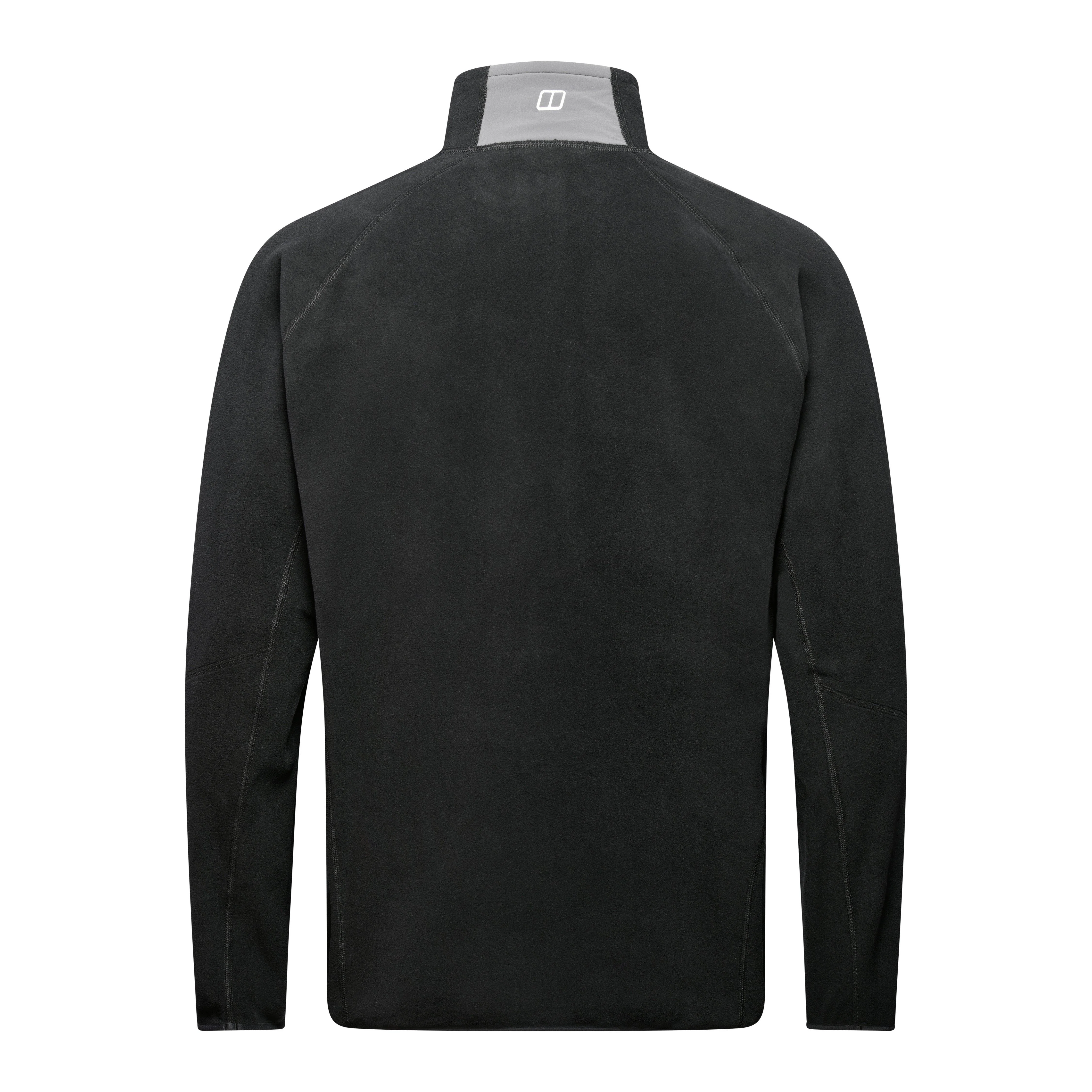 Men's Kedron 1/2 Zip Fleece - Jet Black - Image 2