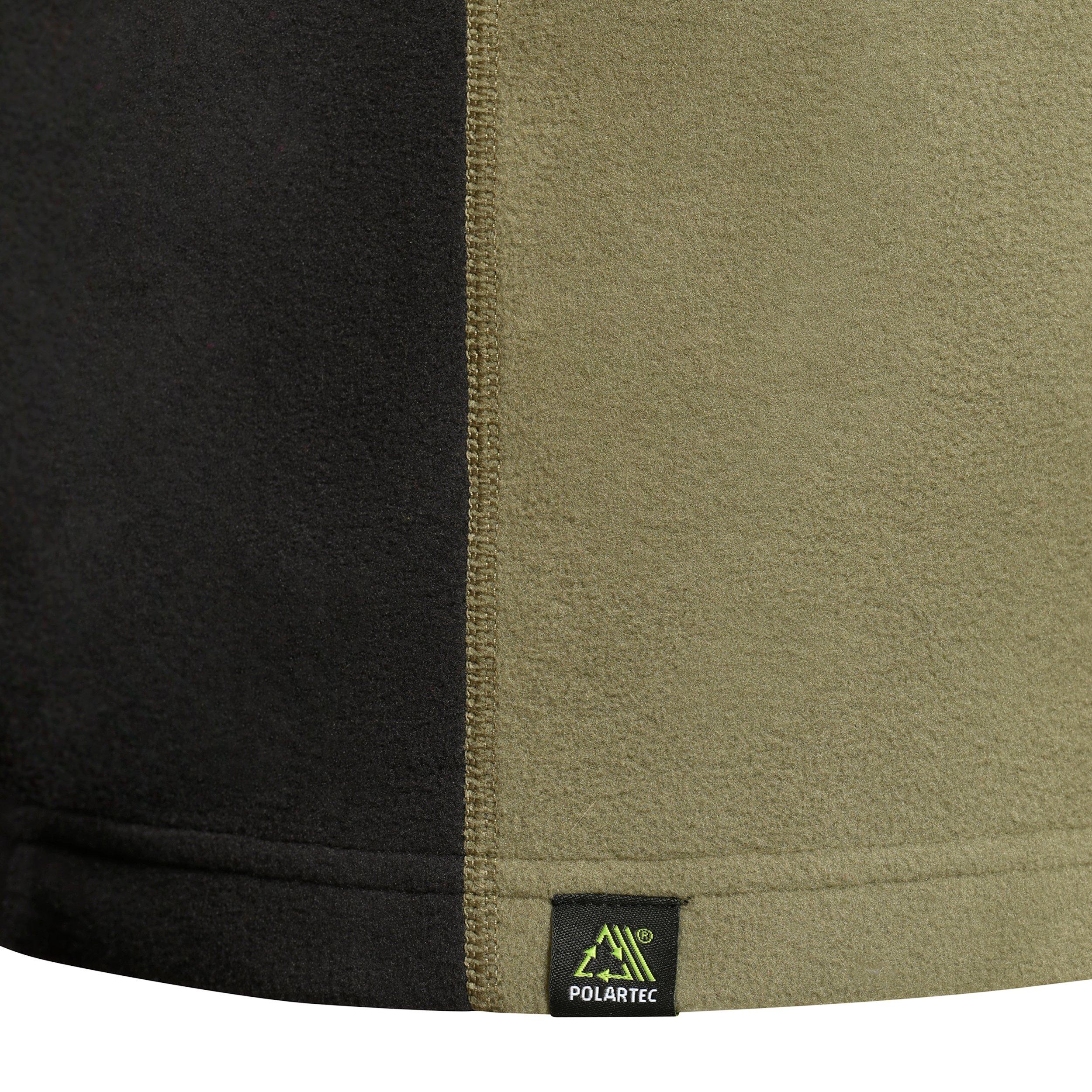 Men's Hartsop 1/2 Zip Fleece - Ivy Green / Jet Black - Image 4