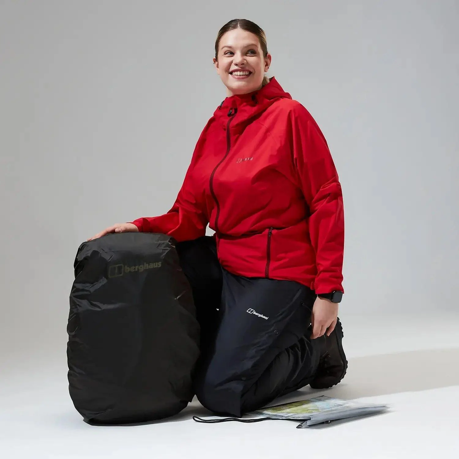 Women's Deluge 2.0 Waterproof Pants - Regular - Black - Image 5