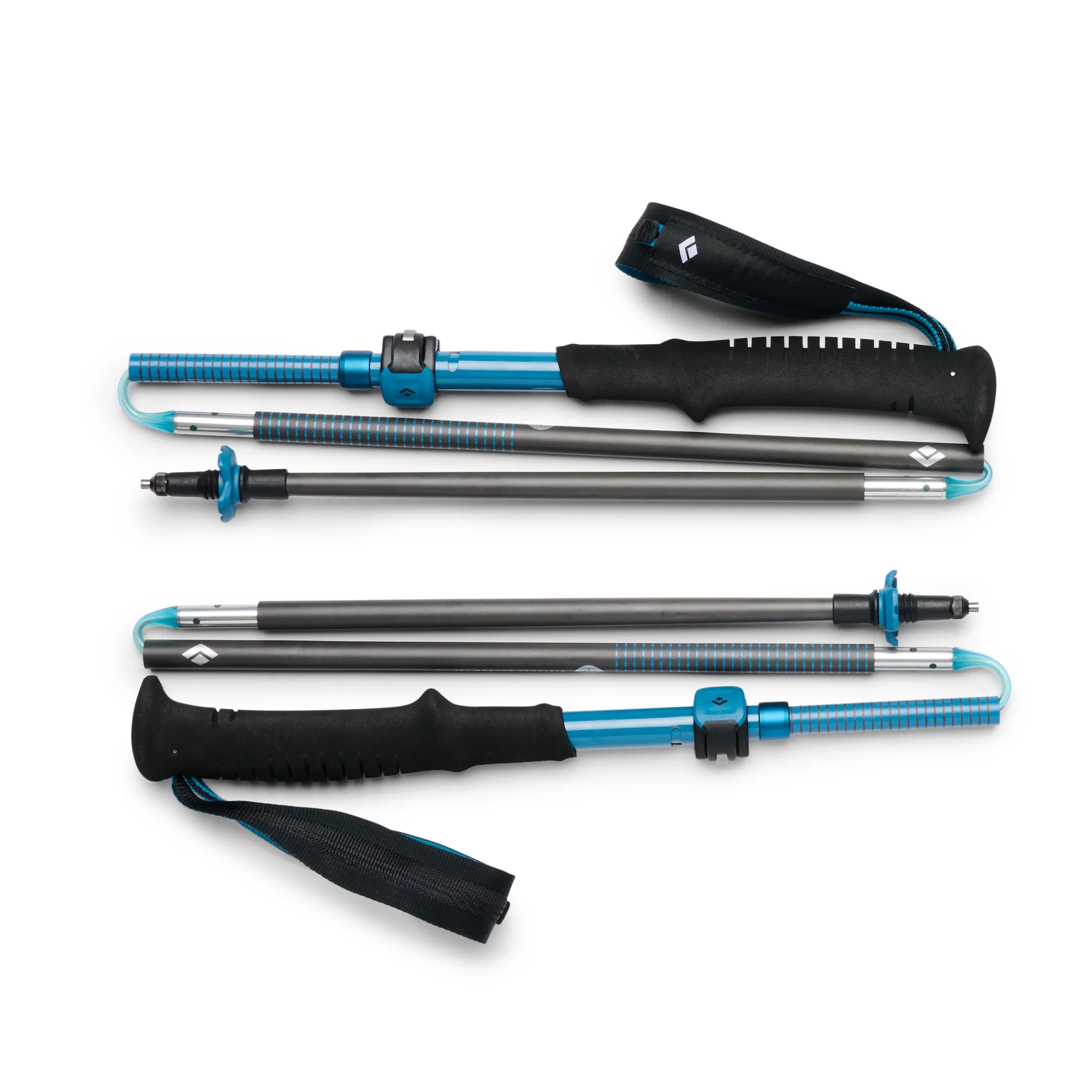 Distance Carbon FLZ Poles - Blue - Image 3