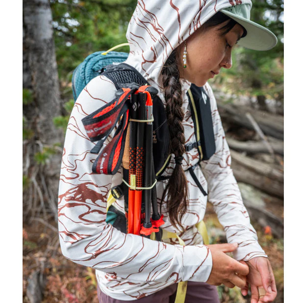 Pursuit Carbon FLZ Trekking Poles - Orange - Image 3
