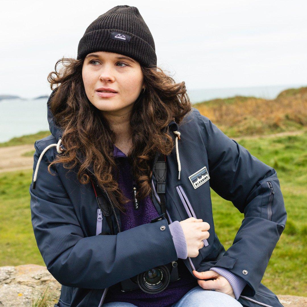 Women's Elana Coat - Navy - Image 6