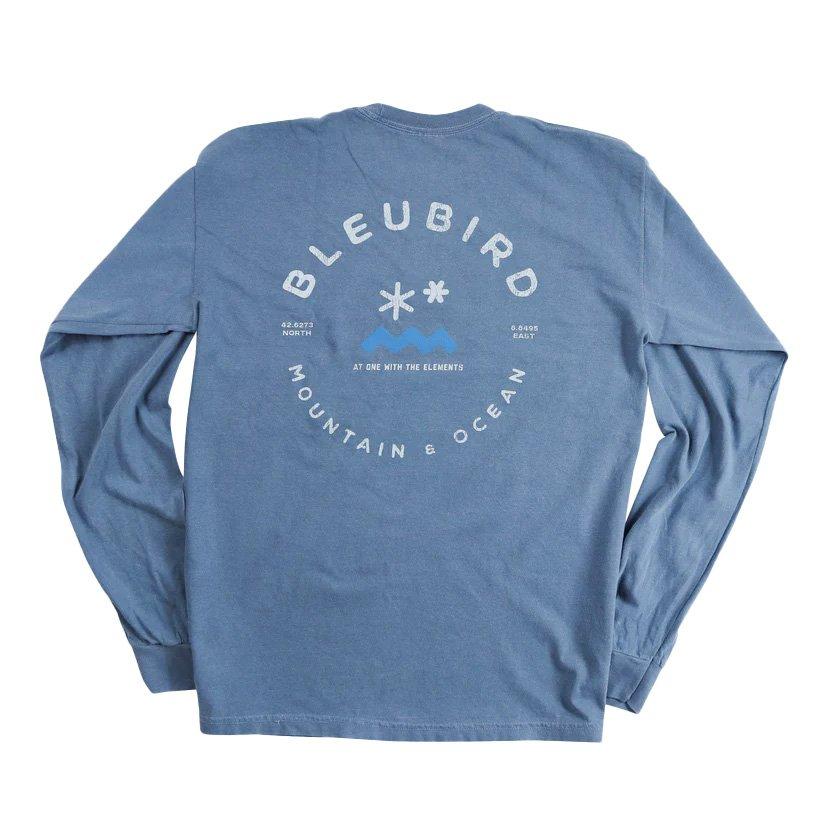 Men's Long Sleeve Tee - Blue - Image 2
