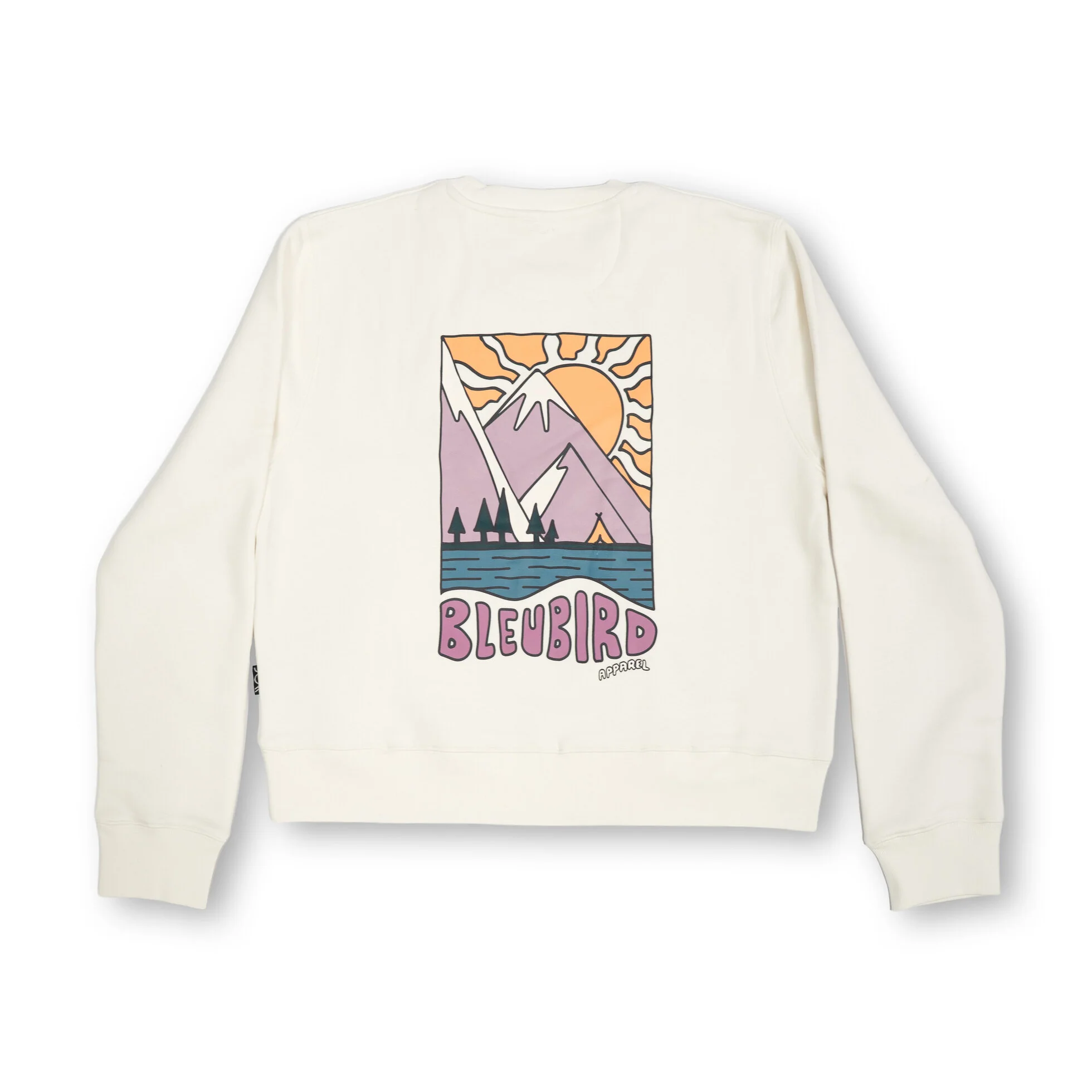 Women's Solace Cropped Crew Top - White - Image 6