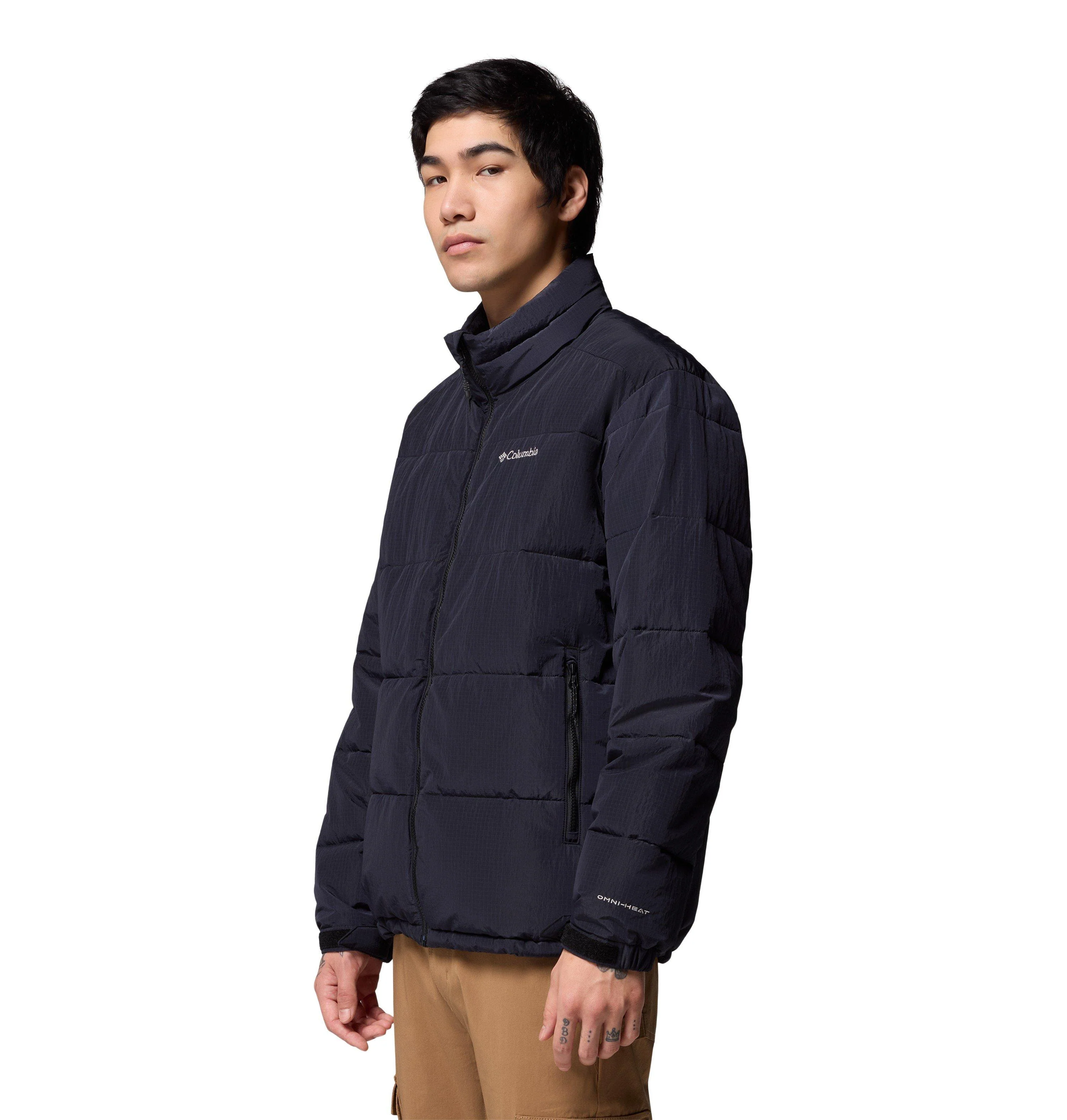 Men's Pike Lake Novelty Puffer Jacket - Black - Image 3