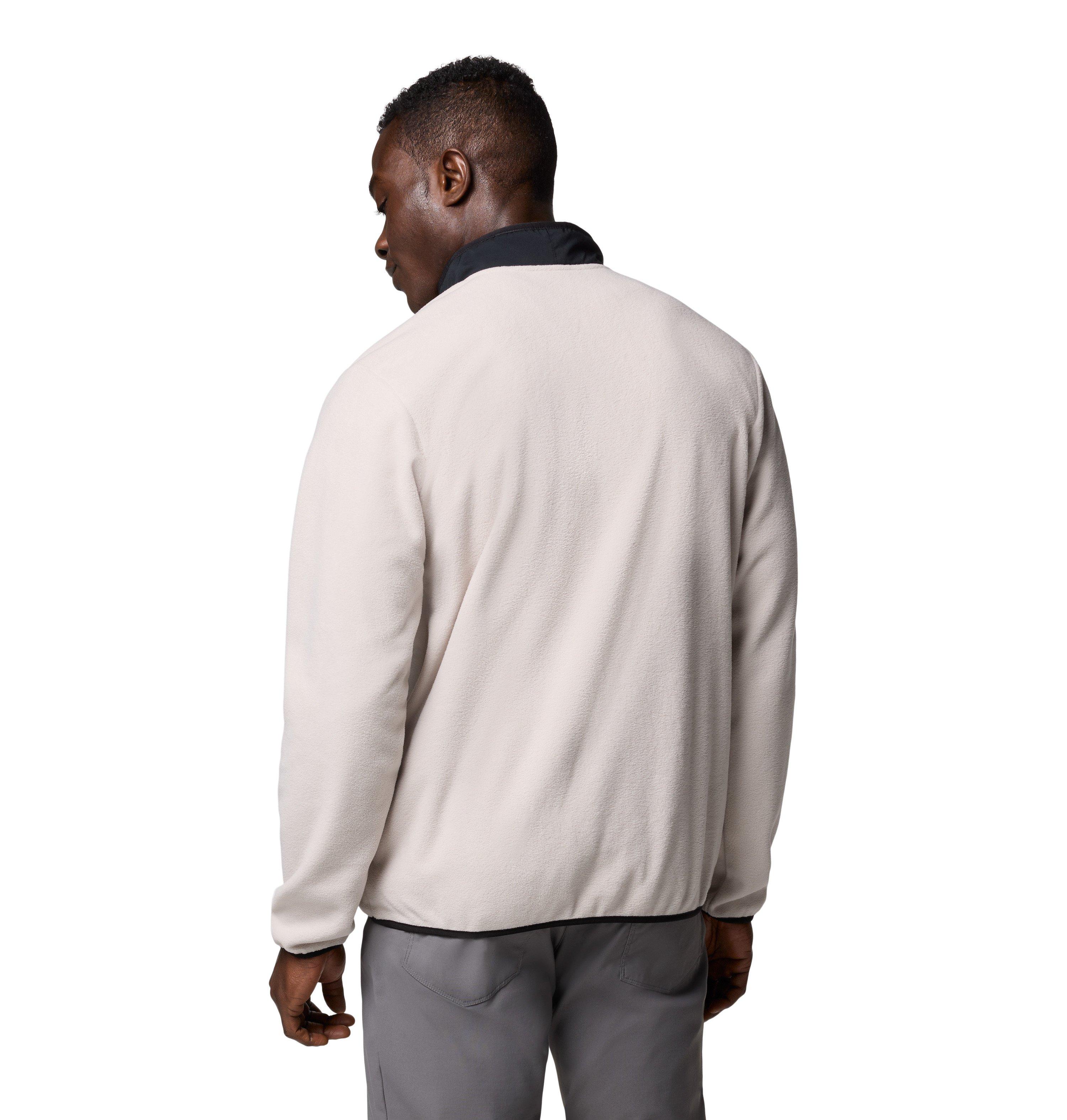 Men's Sequoia Grove 1/2 Zip Fleece - Beige - Image 2