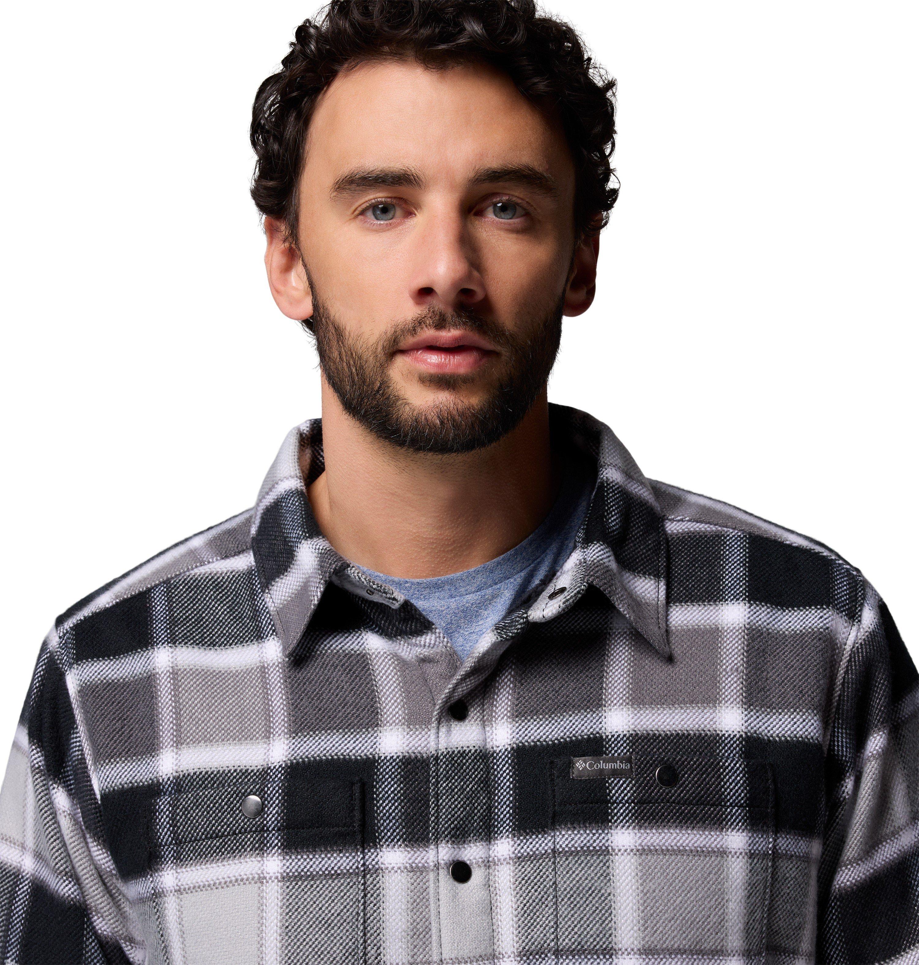 Men's Windward II Shirt Jacket - Black / Grey - Image 5