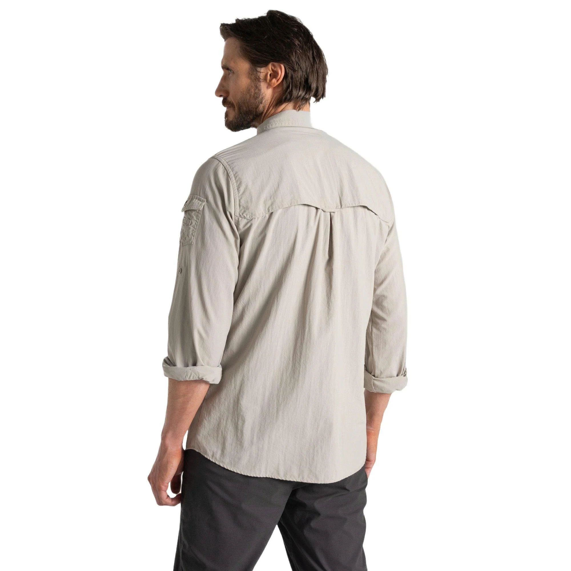 Men's NosiLife Adventure III Long-Sleeve Shirt - Grey - Image 4