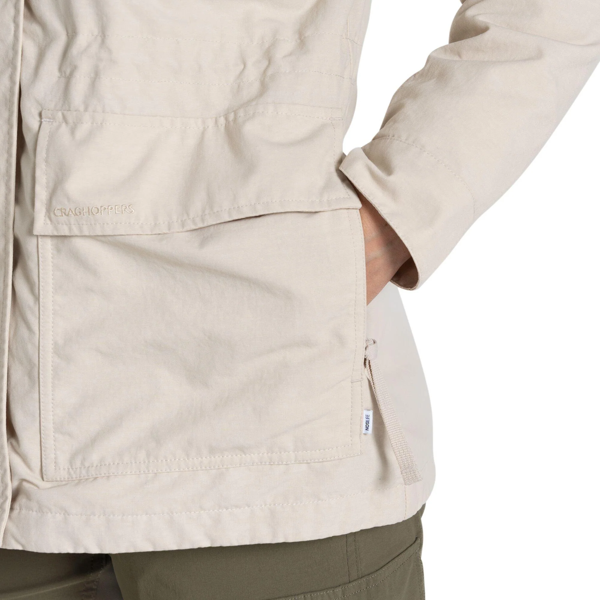 Women's NosiLife Adventure Jacket - Cream - Image 6