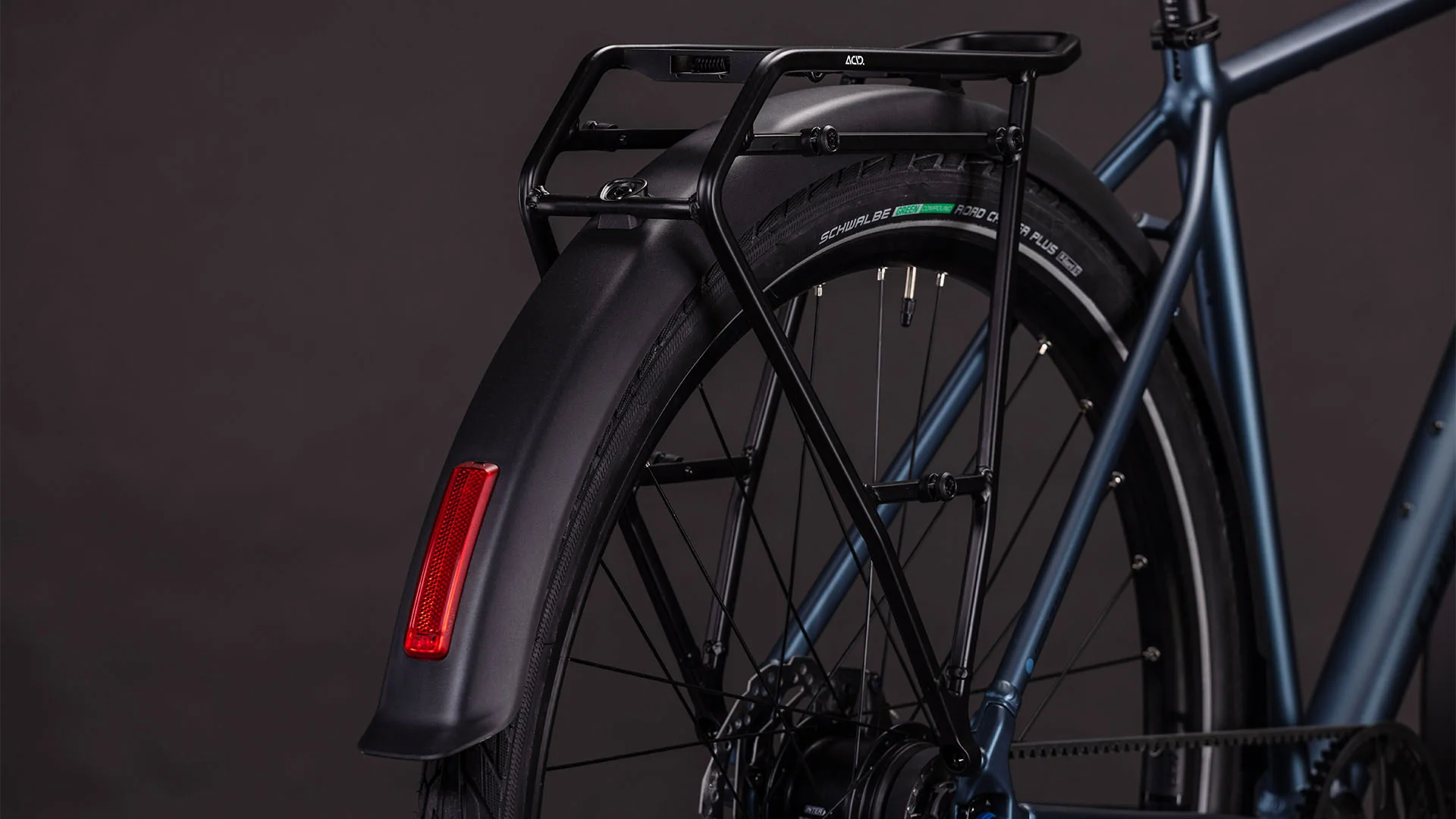 Editor Pro FE Hybrid Bike - Navy - Image 5