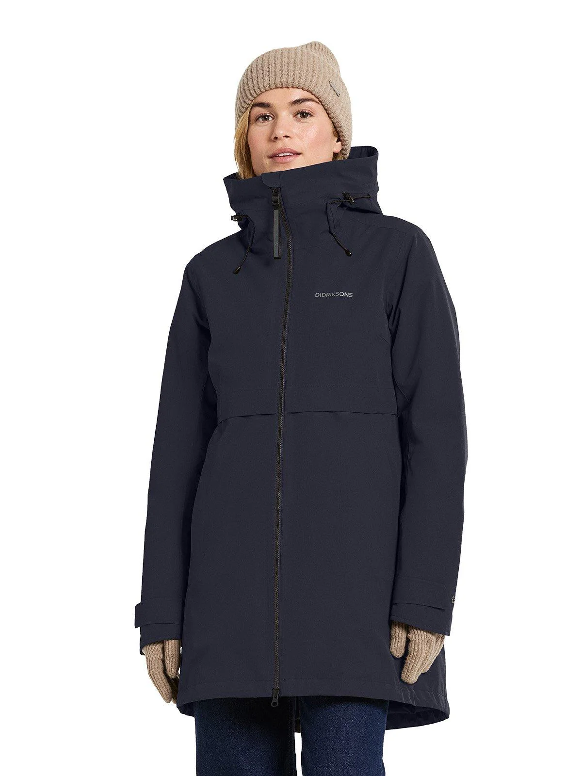 Women's Helle Parka 6 - Navy - Image 3
