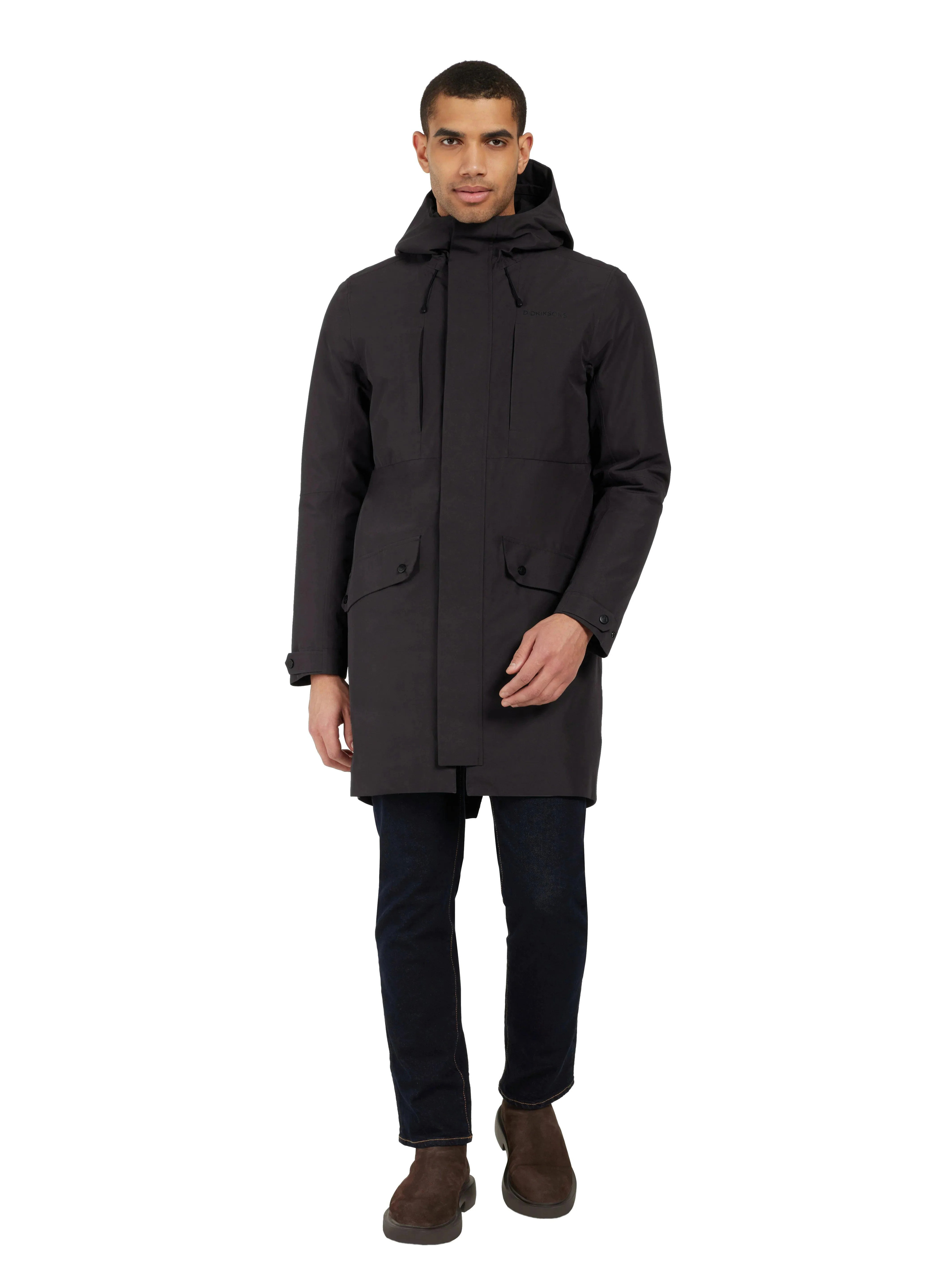 Men's Falke Parka - Black - Image 2