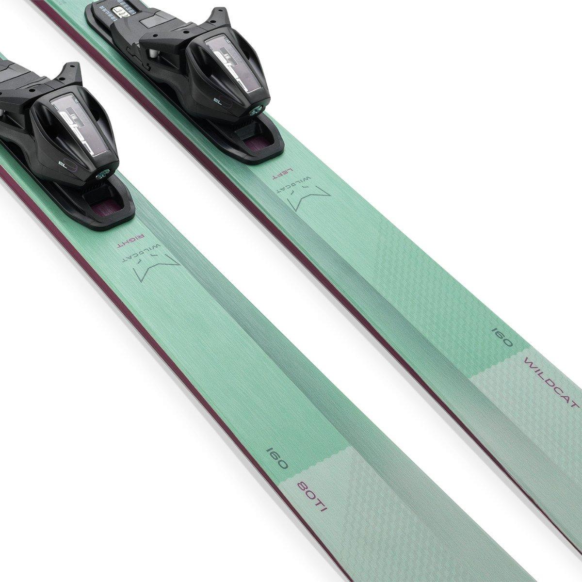 Women's Wildcat 80Ti with EL9 Binding - Green - Image 3