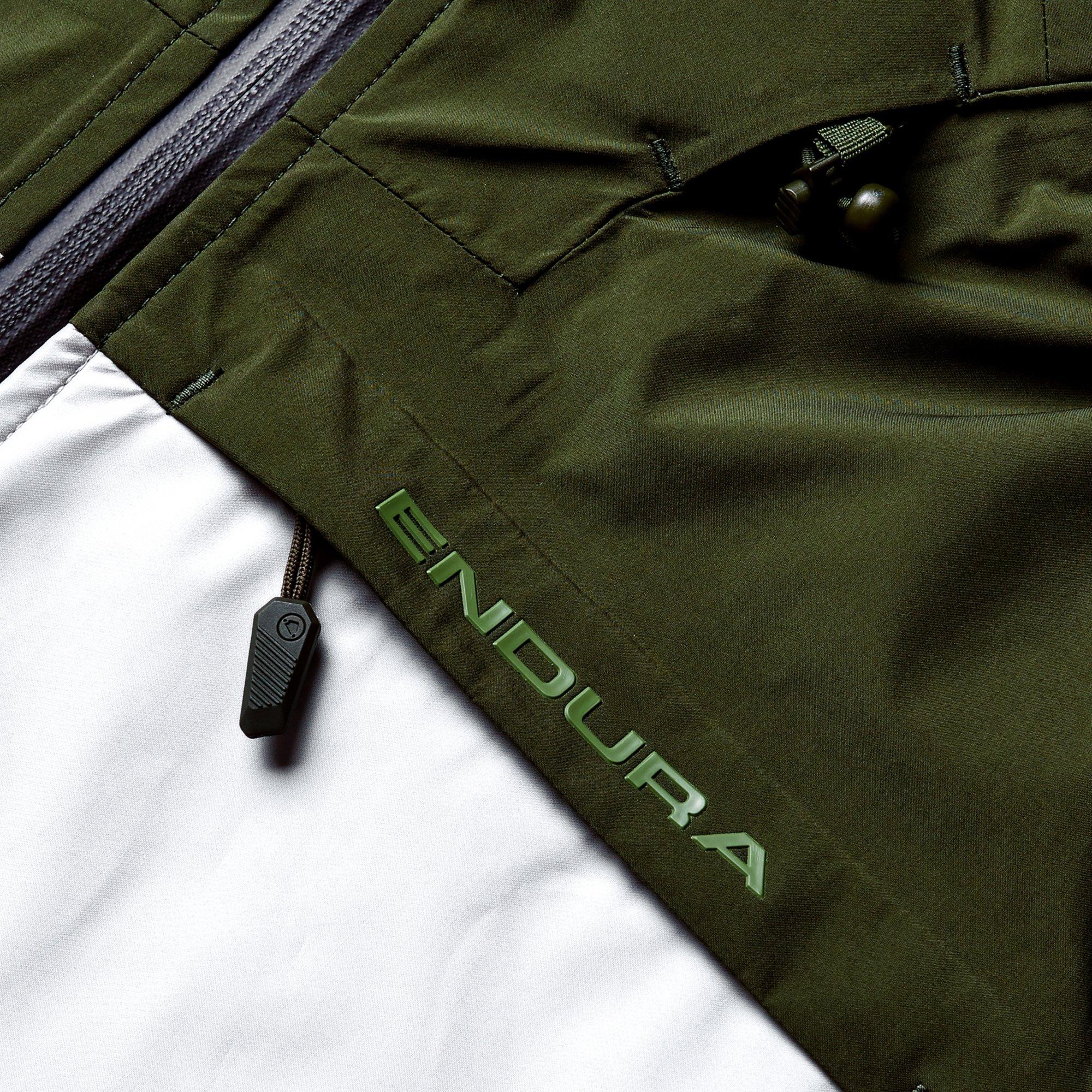 Women's SingleTrack Waterproof Cycling Jacket II - Green - Image 5