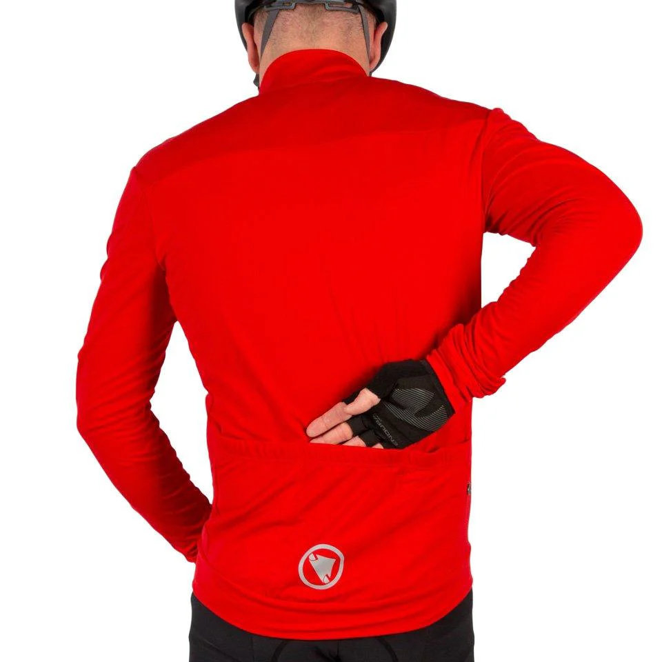 Men's Xtract Roubaix Long-Sleeve Jersey - Red - Image 5