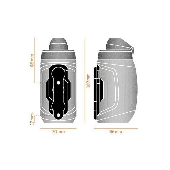 Twist Bottle 450 + Frame Mount - Black - Image 7