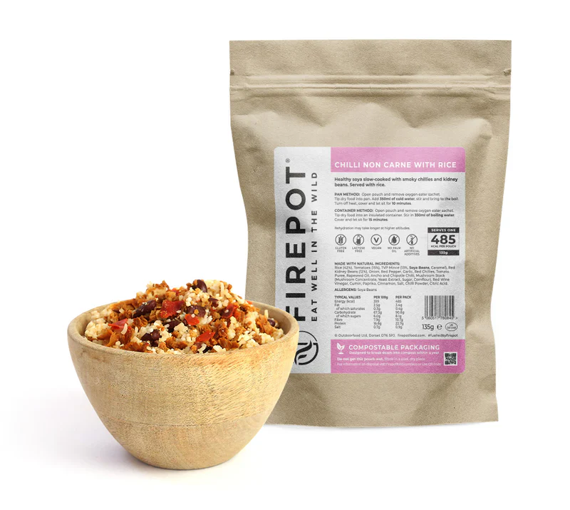 Chilli Non Carne and Rice - Image 2