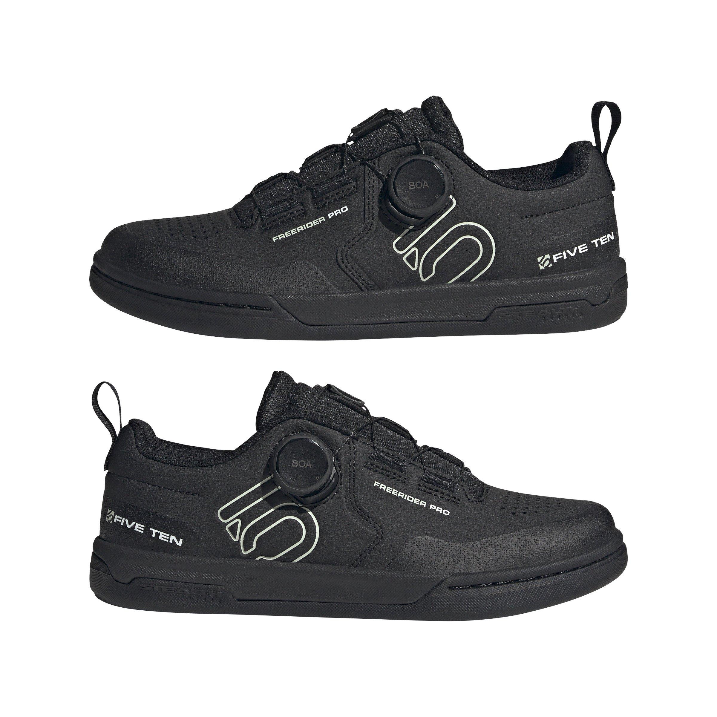 Women's Freerider Pro Boa MTB Shoes - Black/Red - Image 7