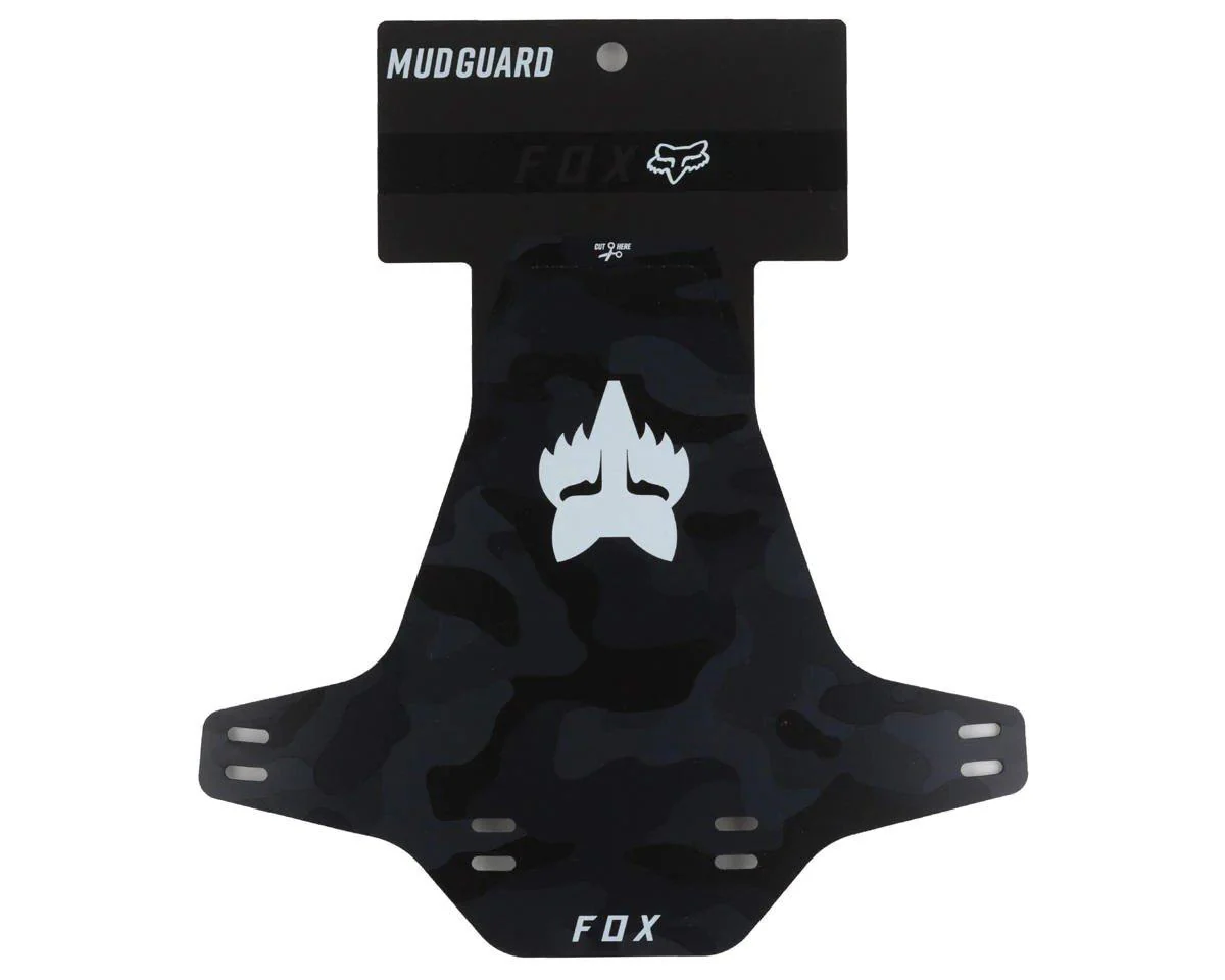 MTB Front Mud Guard - Black/Camo - Image 2