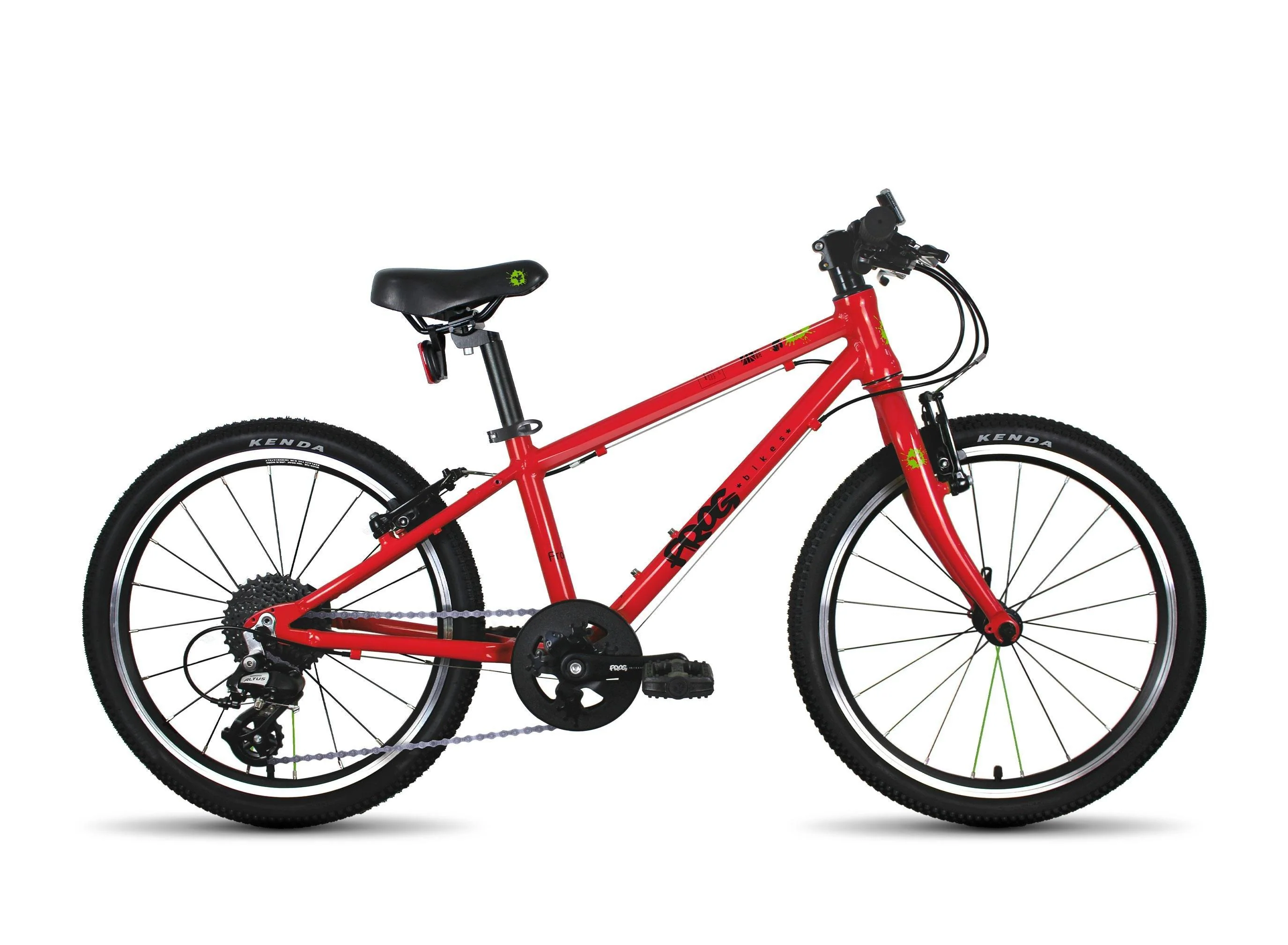 Kids' Frog 53 20" Hybrid Bike - Red