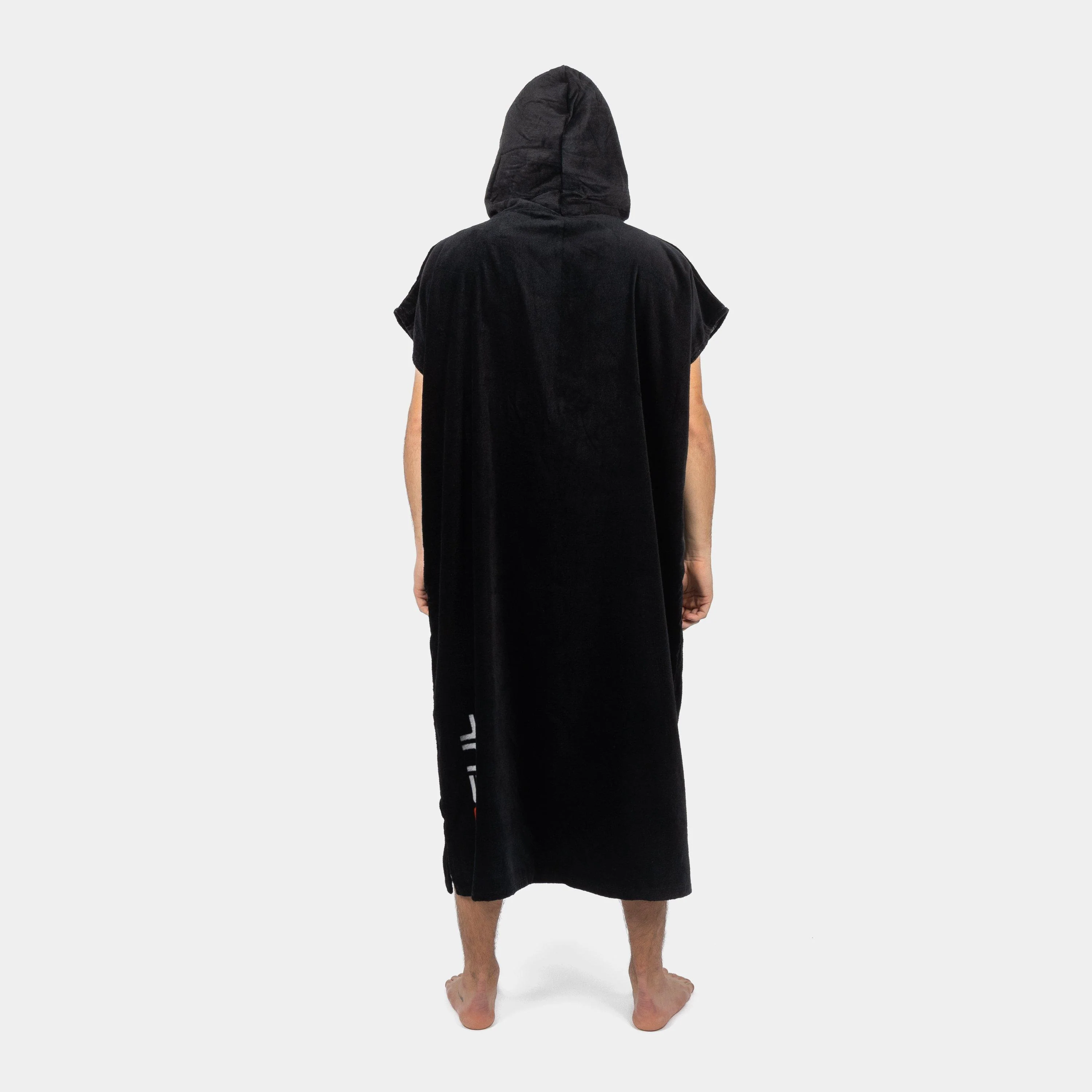 Changing Poncho Towel - Black - Image 4