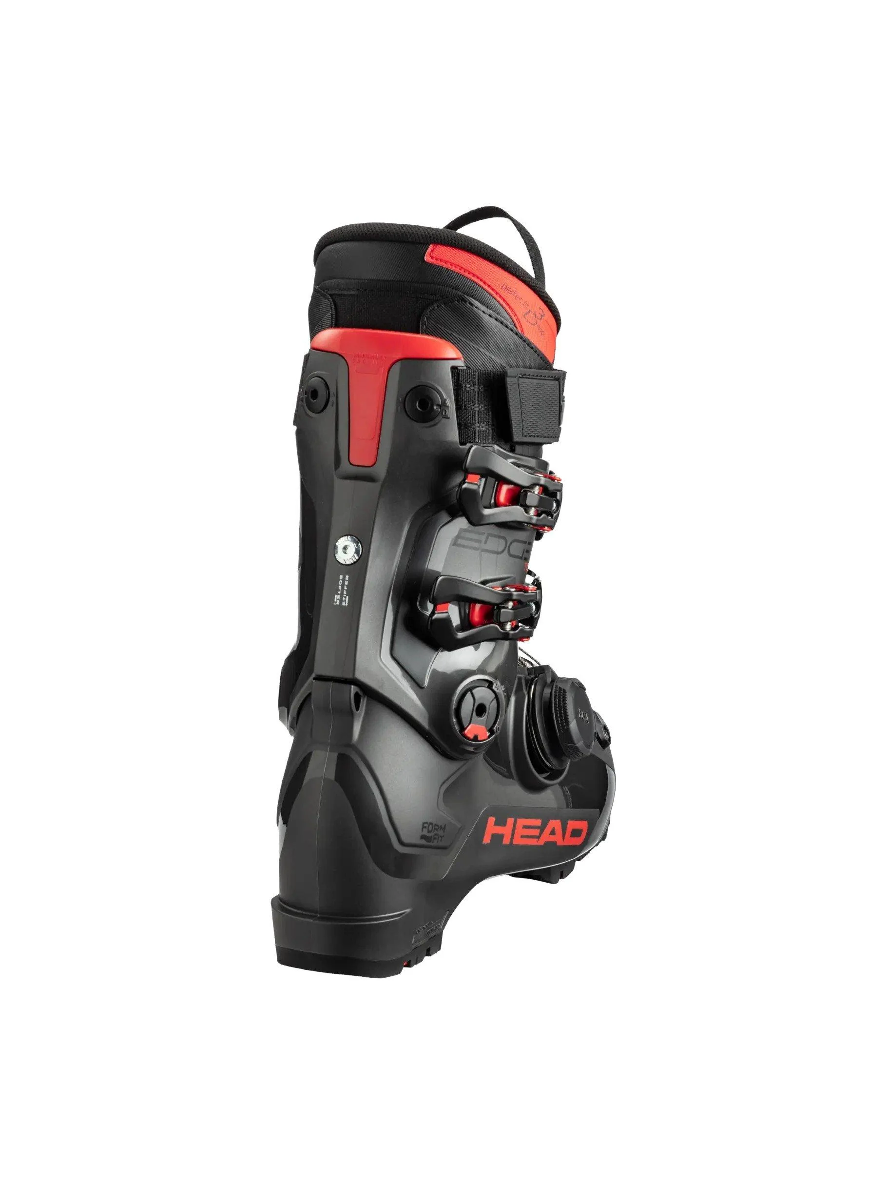 Men's Edge 110 HV GW BOA Ski Boot - Anthracite / Red - Image 3