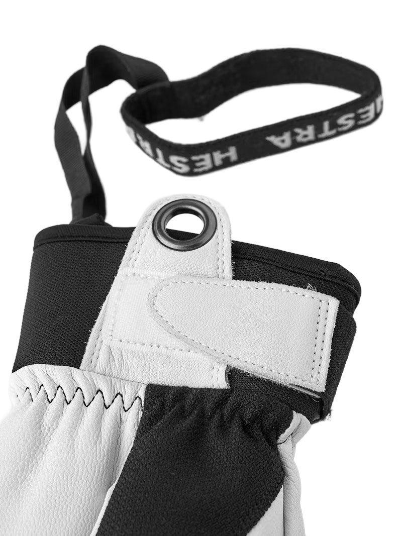 Women's Army Leather Patrol Gloves - Black - Image 4