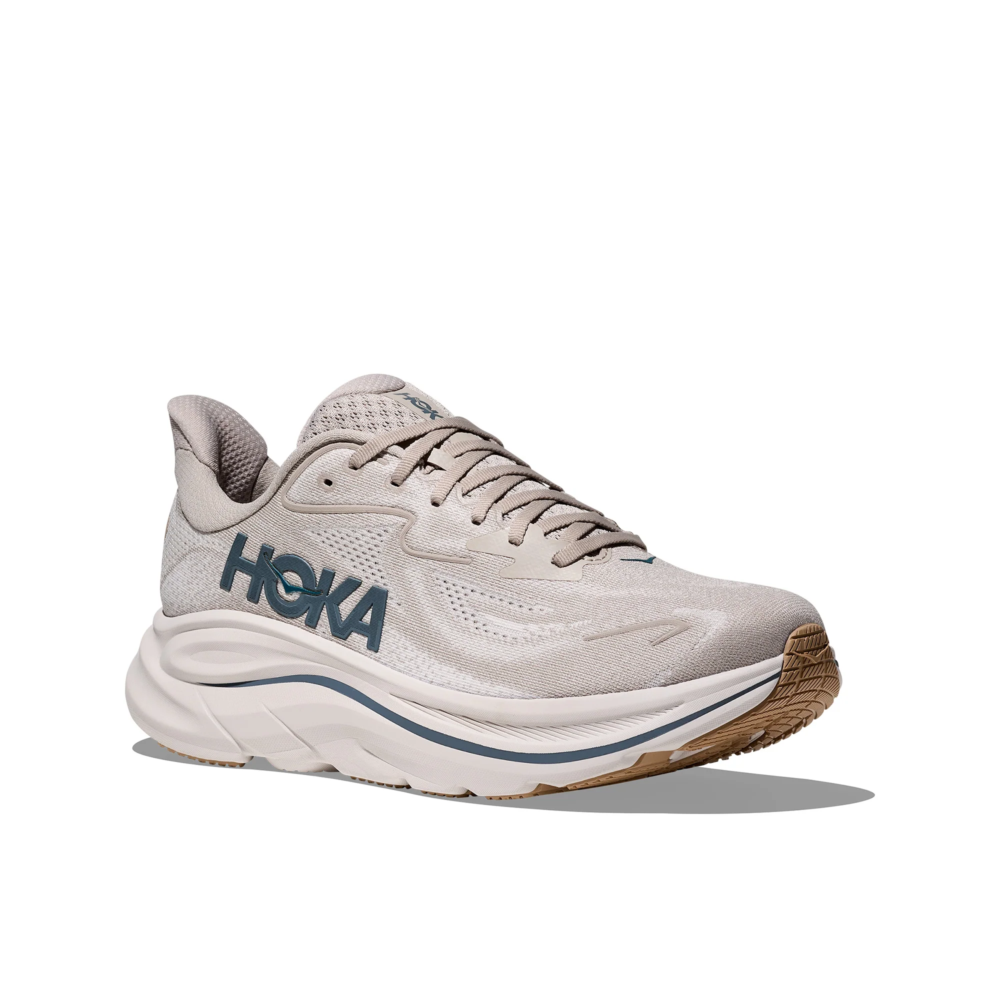 Men's Clifton 10 Road Running Shoes - Grey - Image 3