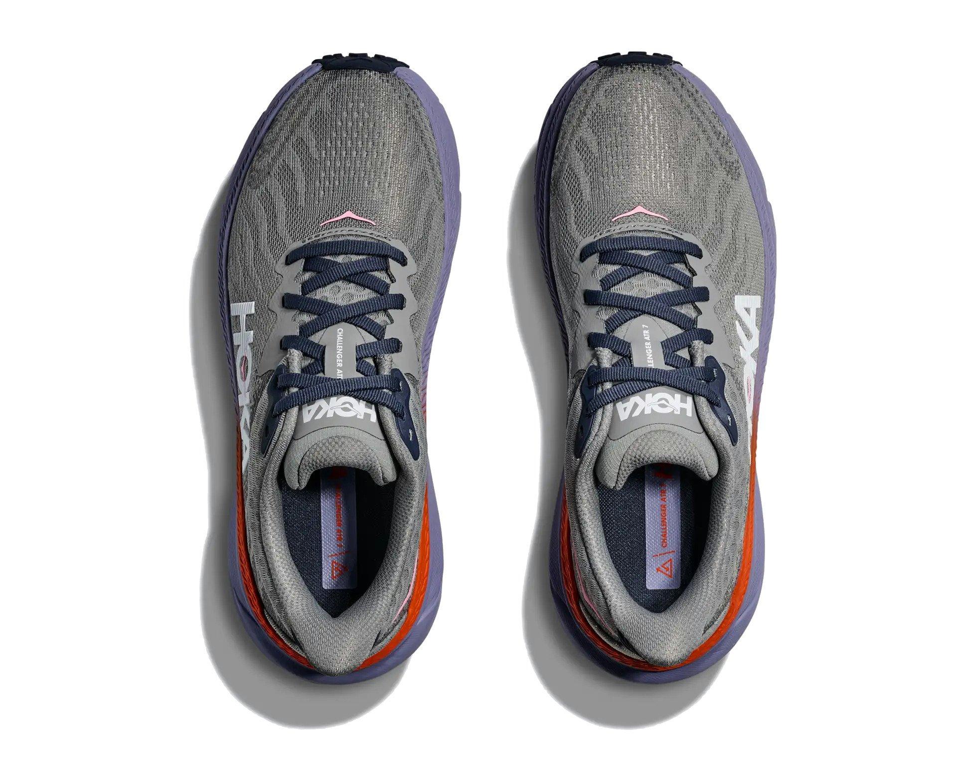Women's Challenger 7 Trail Running Shoes - Grey/Purple - Image 2