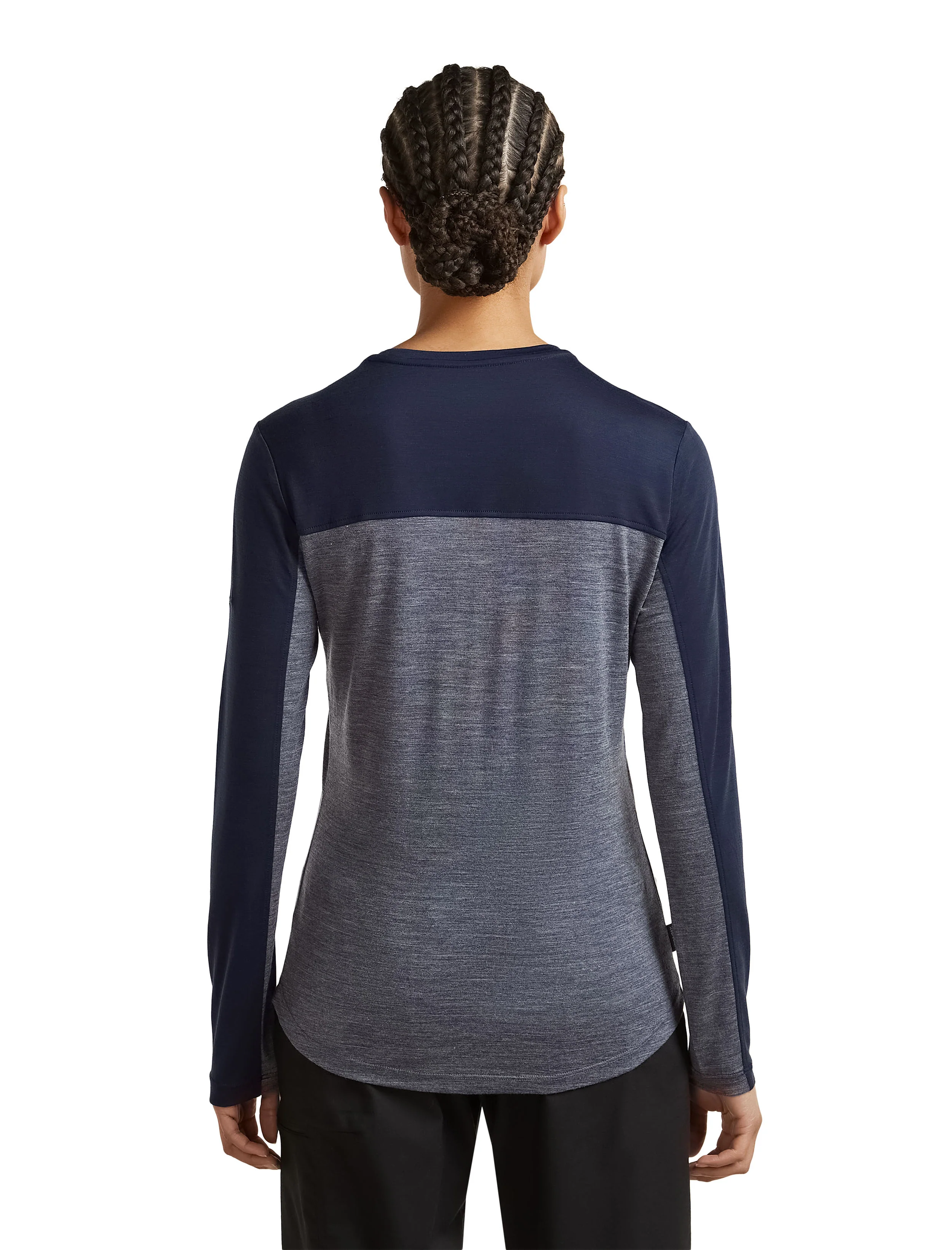 Women's 125 Cool Lite Sphere Long-Sleeve T-Shirt - Blue - Image 2