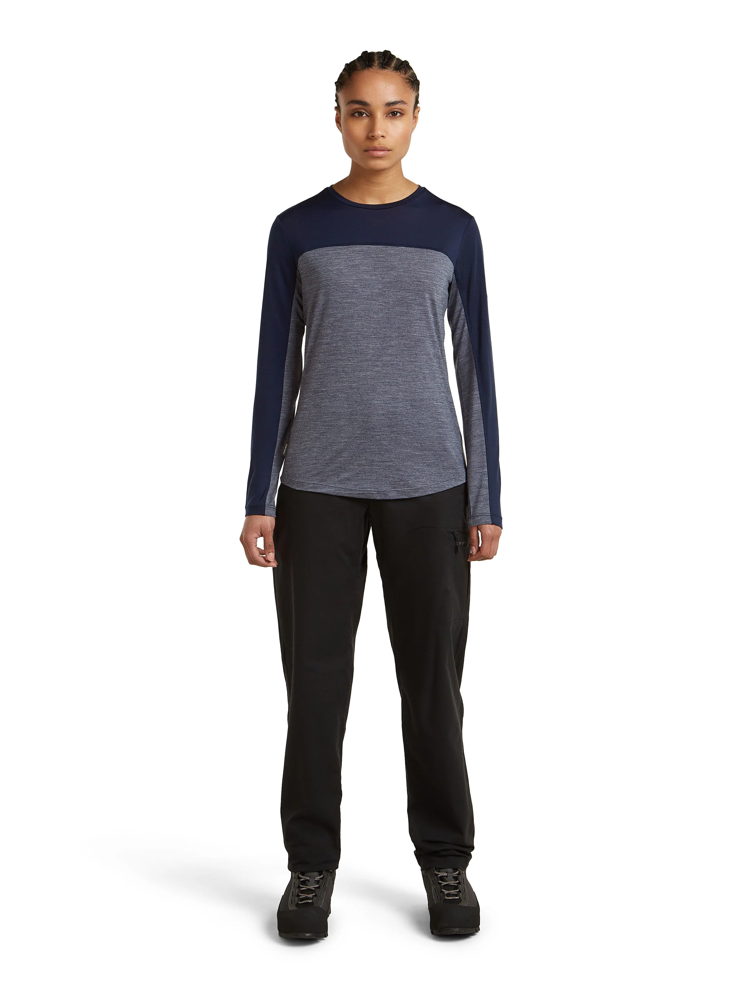 Women's 125 Cool Lite Sphere Long-Sleeve T-Shirt - Blue - Image 6