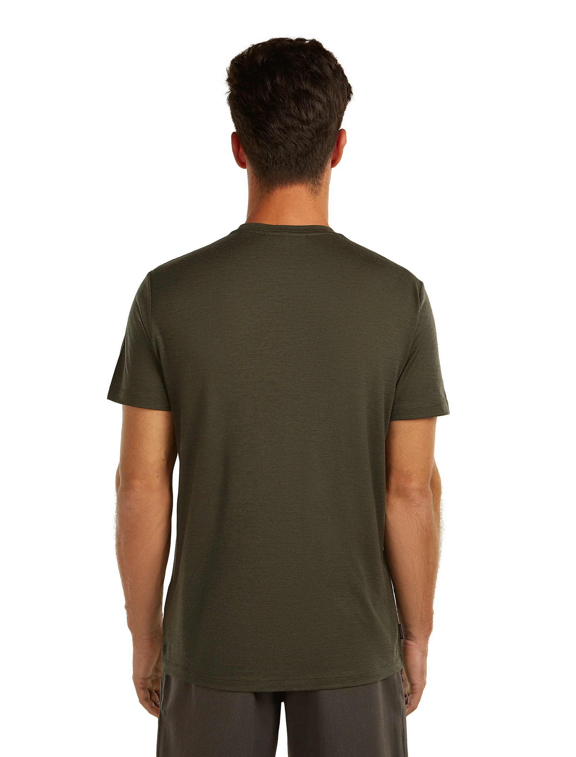 Men's 150 Tech Lite T-Shirt - Range Stripes / Green - Image 3