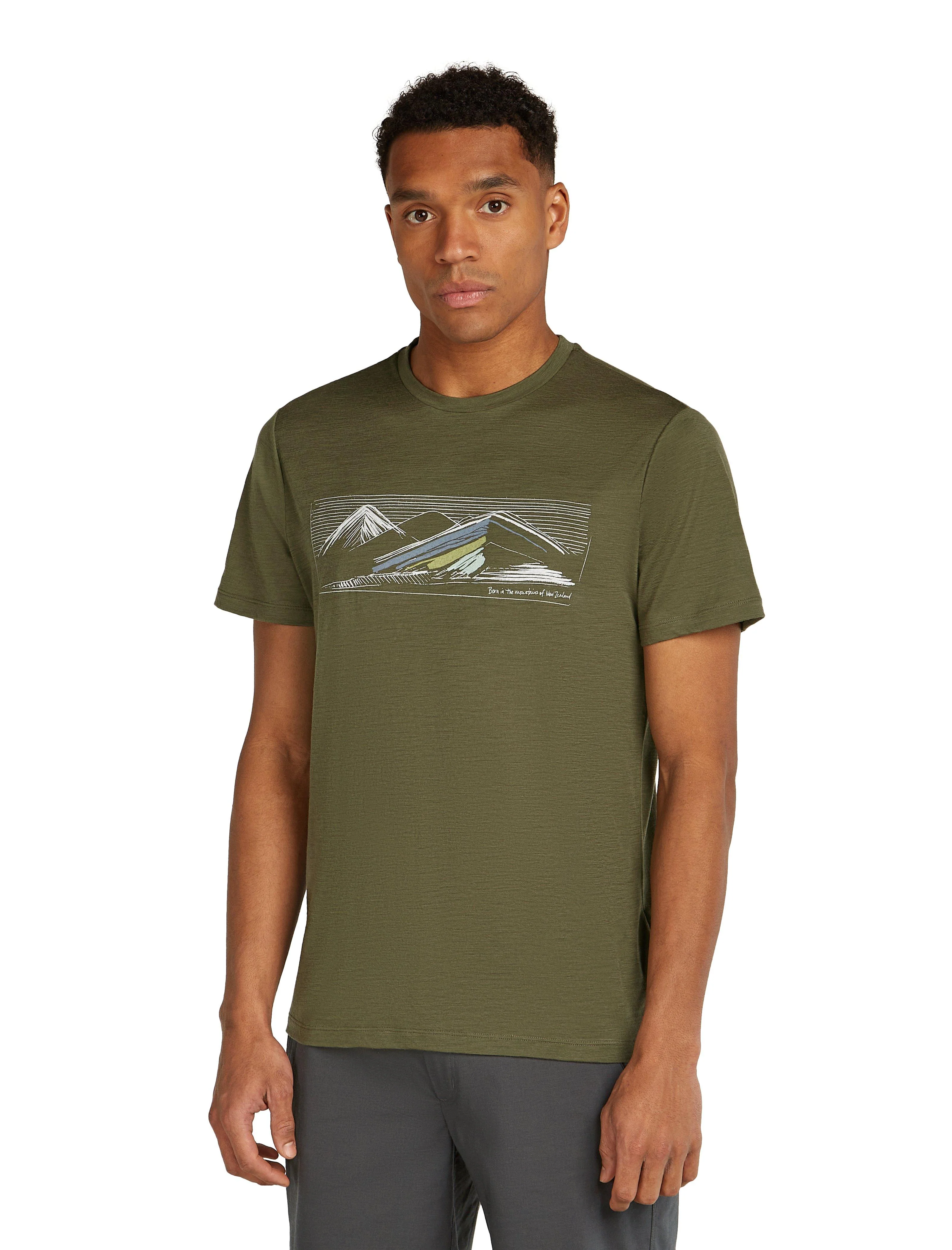 Men's Merino 150 Tech Lite T-Shirt - Highland / Green - Image 2