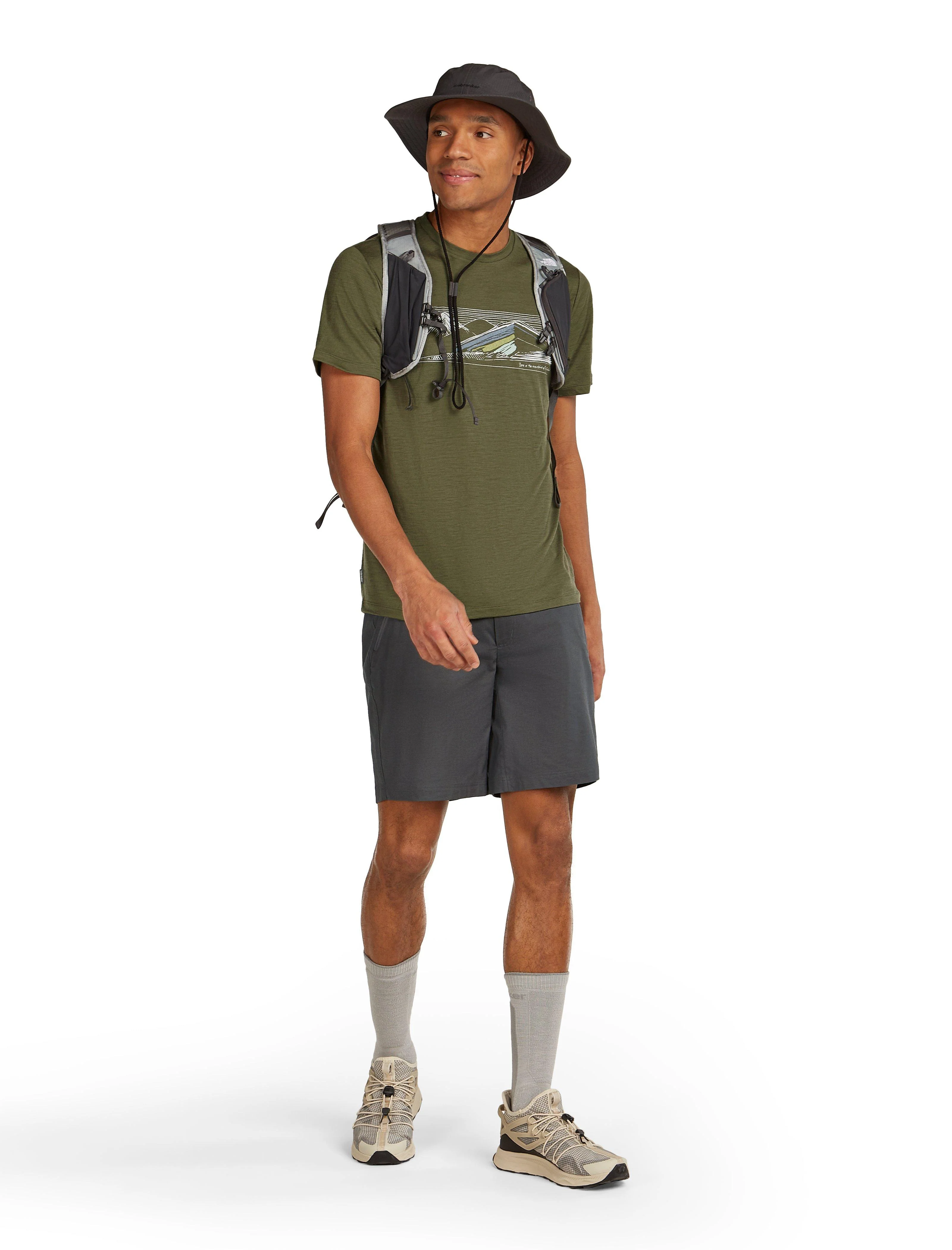 Men's Merino 150 Tech Lite T-Shirt - Highland / Green - Image 6