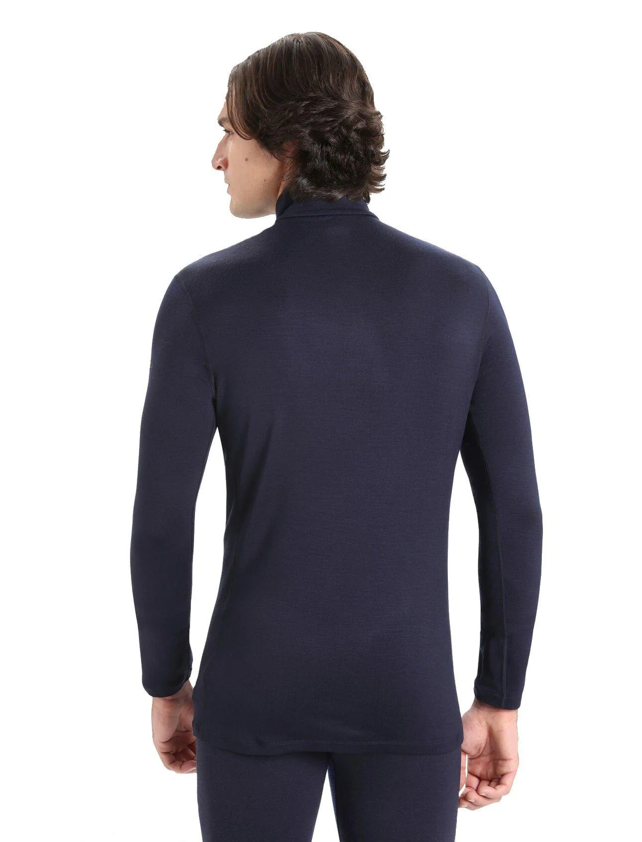Men's Merino 260 Half Zip Thermal Top - Blue - Image 3