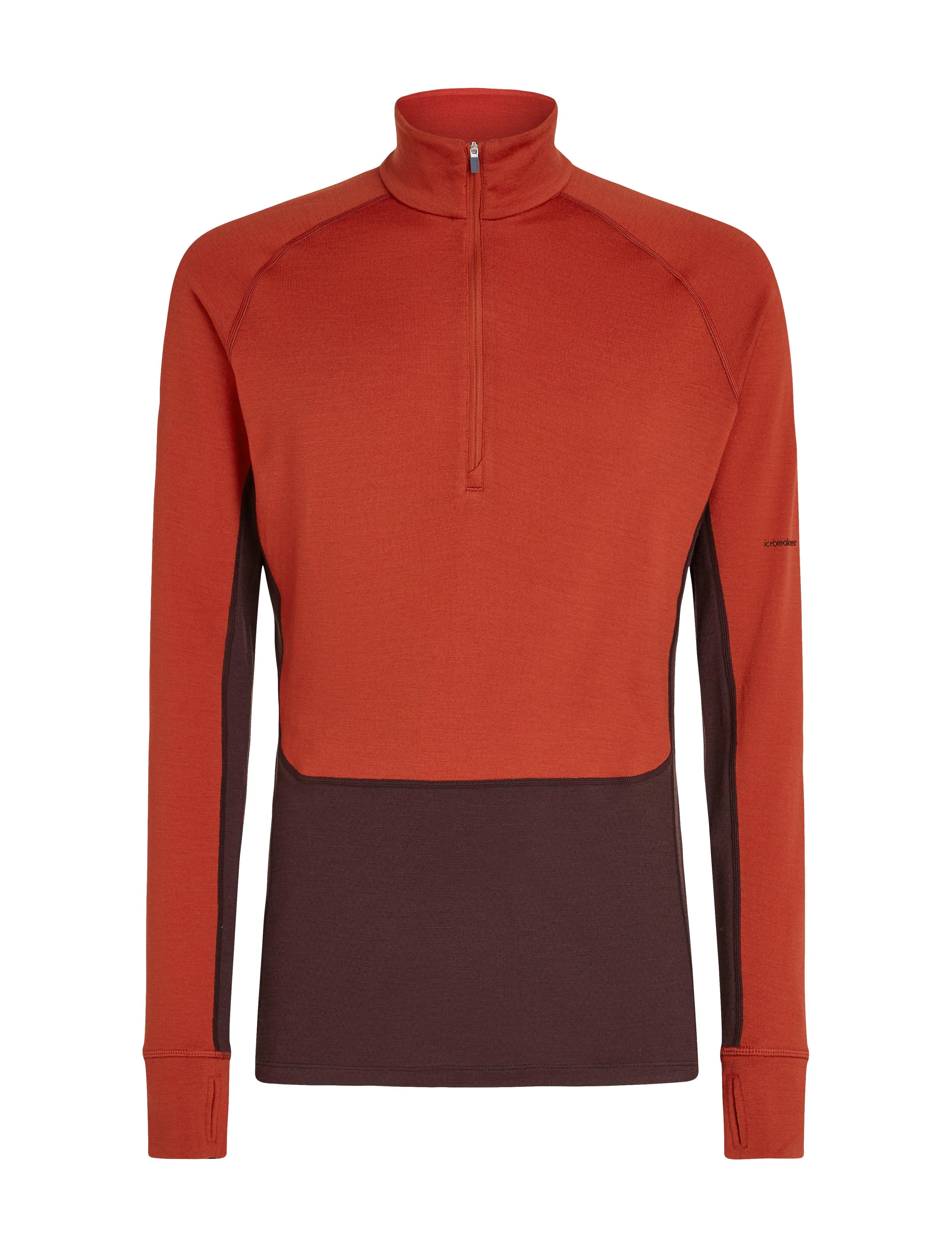 Men's 260 Zoneknit Long Sleeve Half Zip - Red