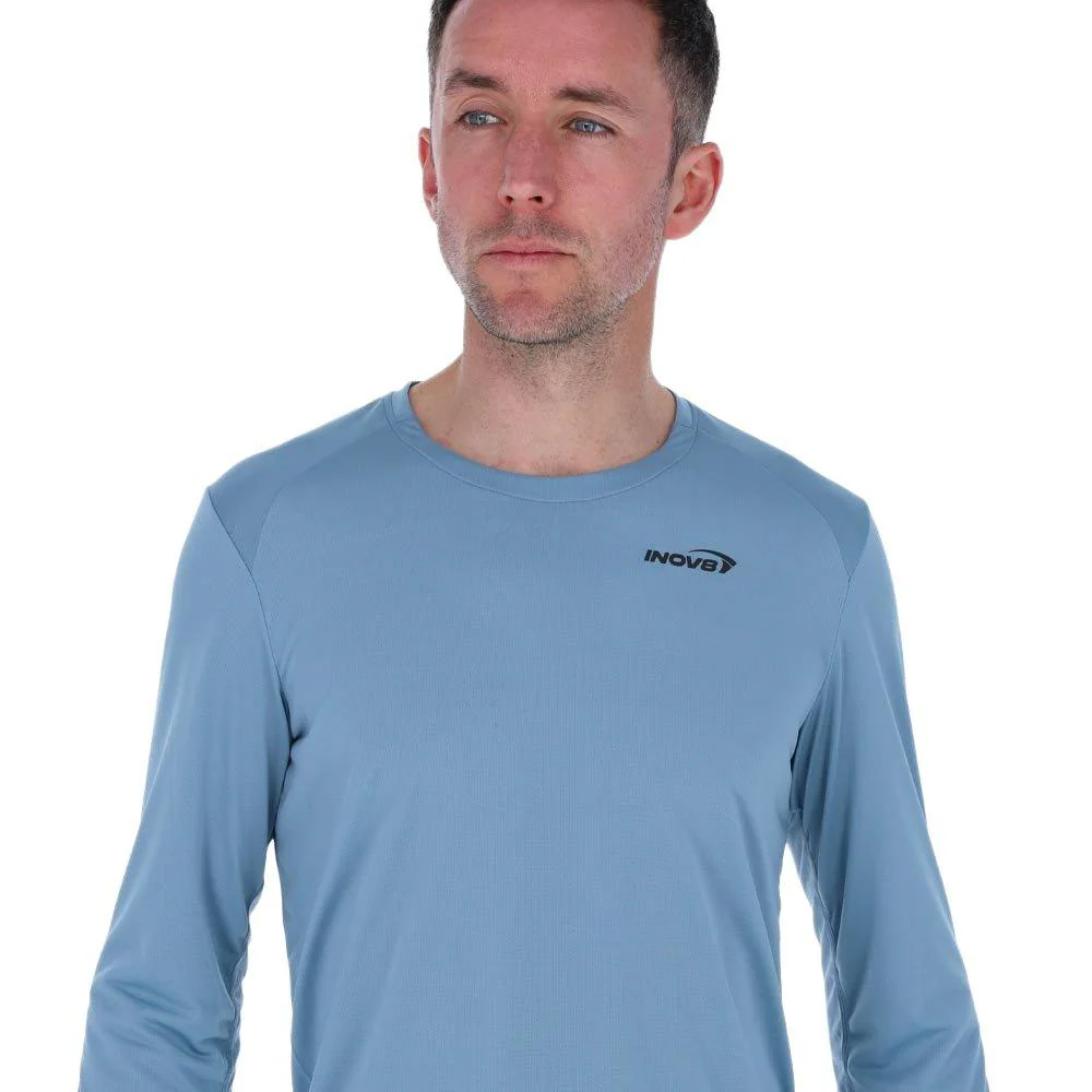 Men's Performance Long-Sleeve T-Shirt - Blue - Image 3