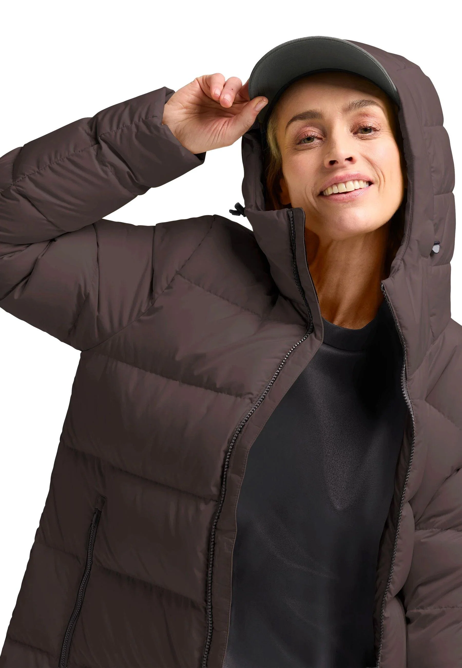 Women's Frozen Palace Coat - Dark Brown - Image 5