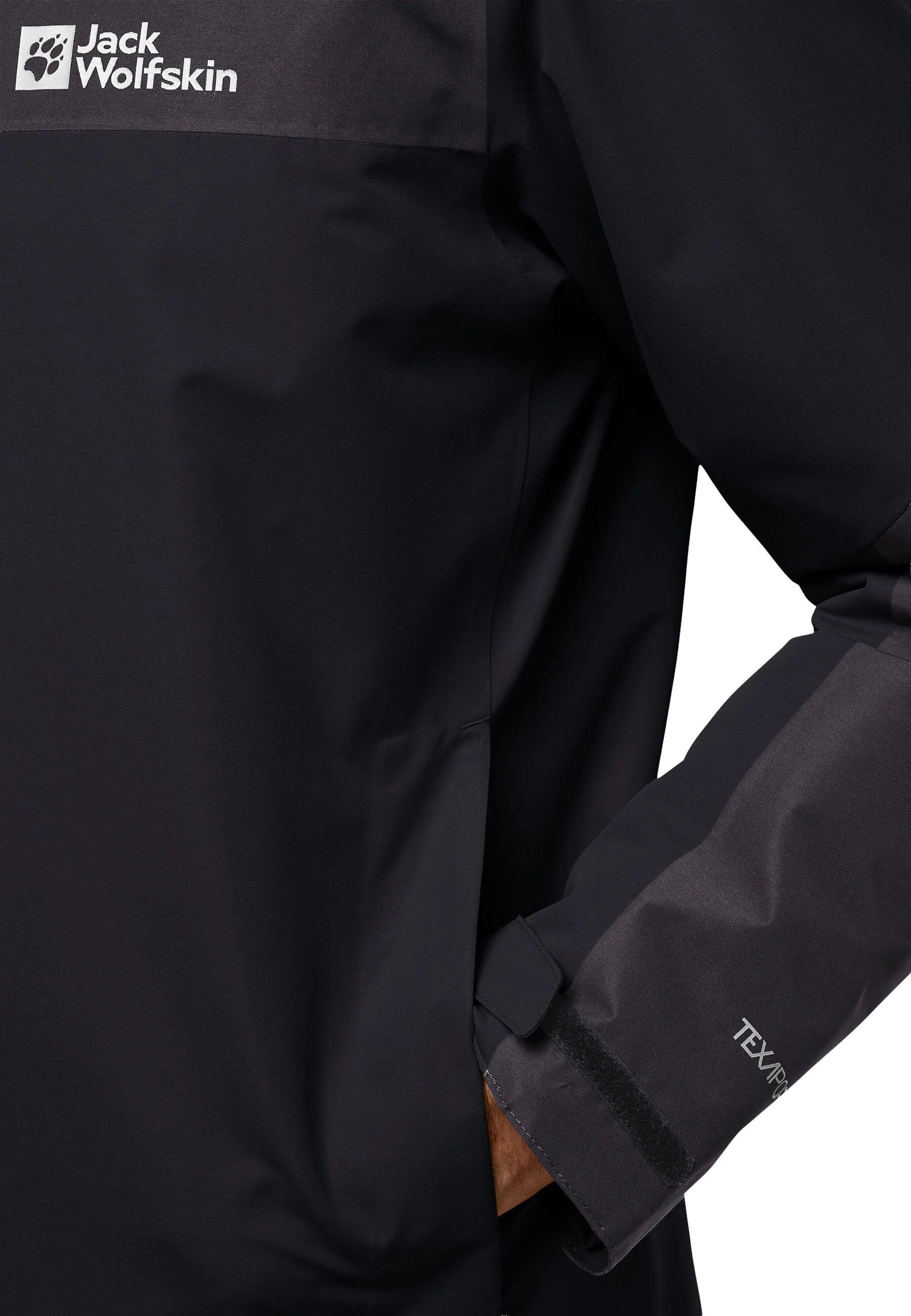 Men's Jasper Insulated Waterproof Jacket - Black - Image 10