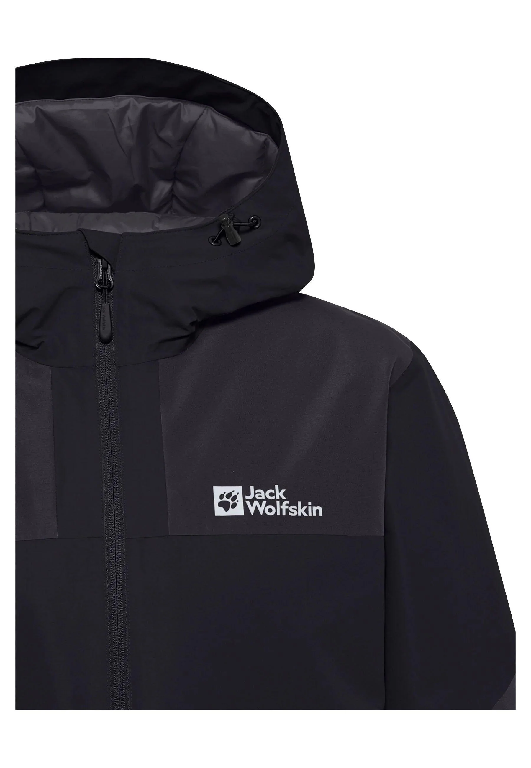 Men's Jasper Insulated Waterproof Jacket - Black - Image 4