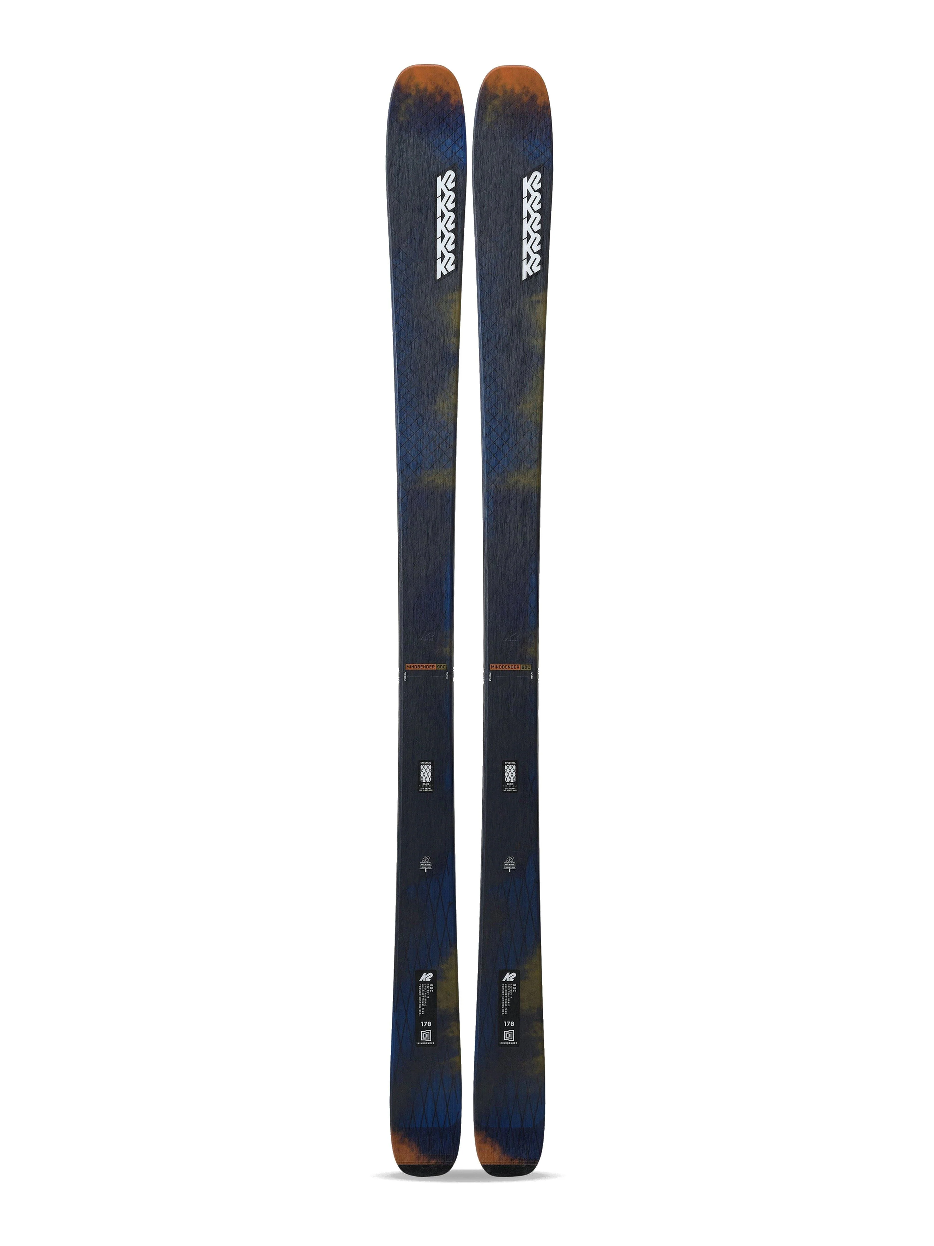 Men's Mindbender 90C Skis - Skis Only - Grey