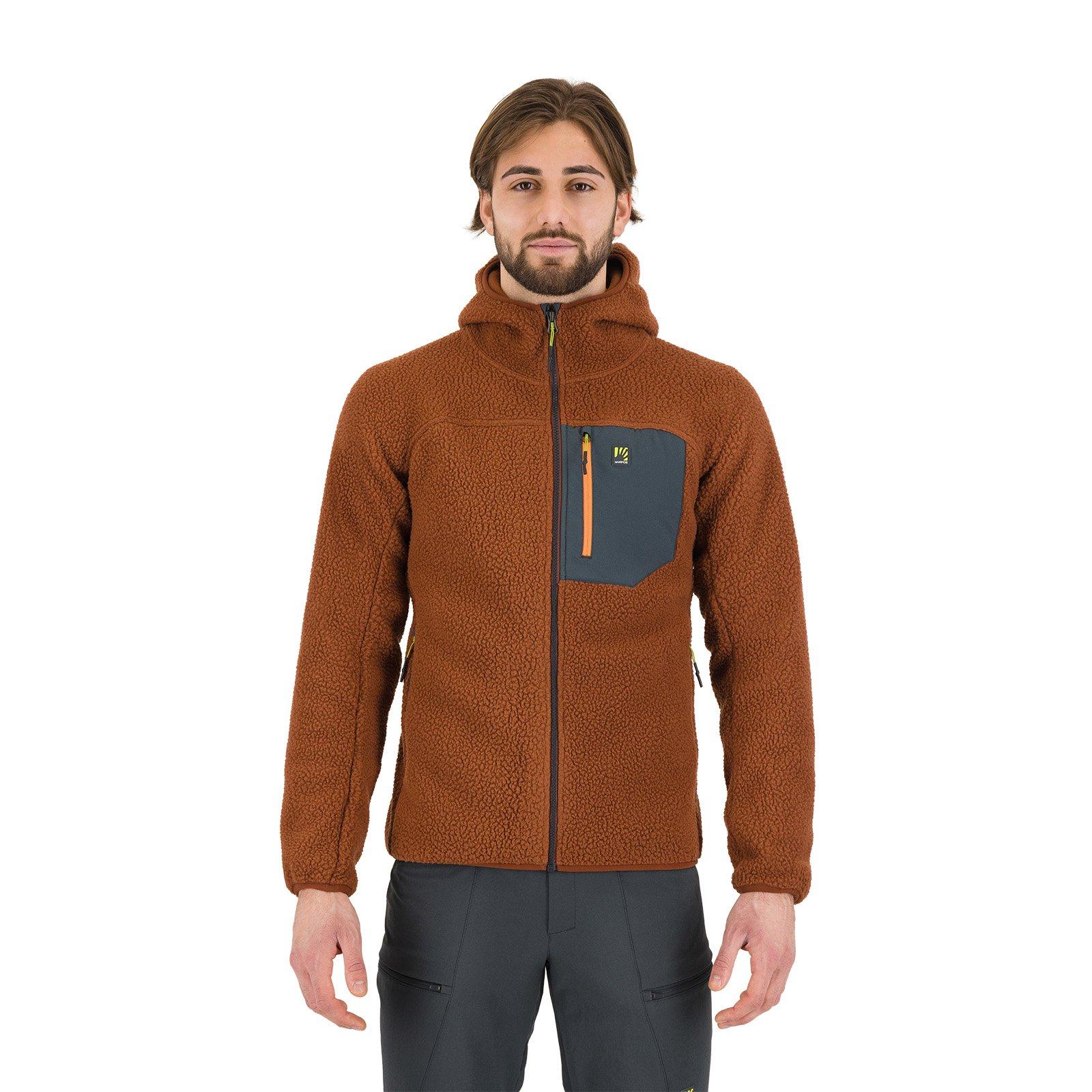 Men's Moiazza Retro Hoodie - Orange - Image 3