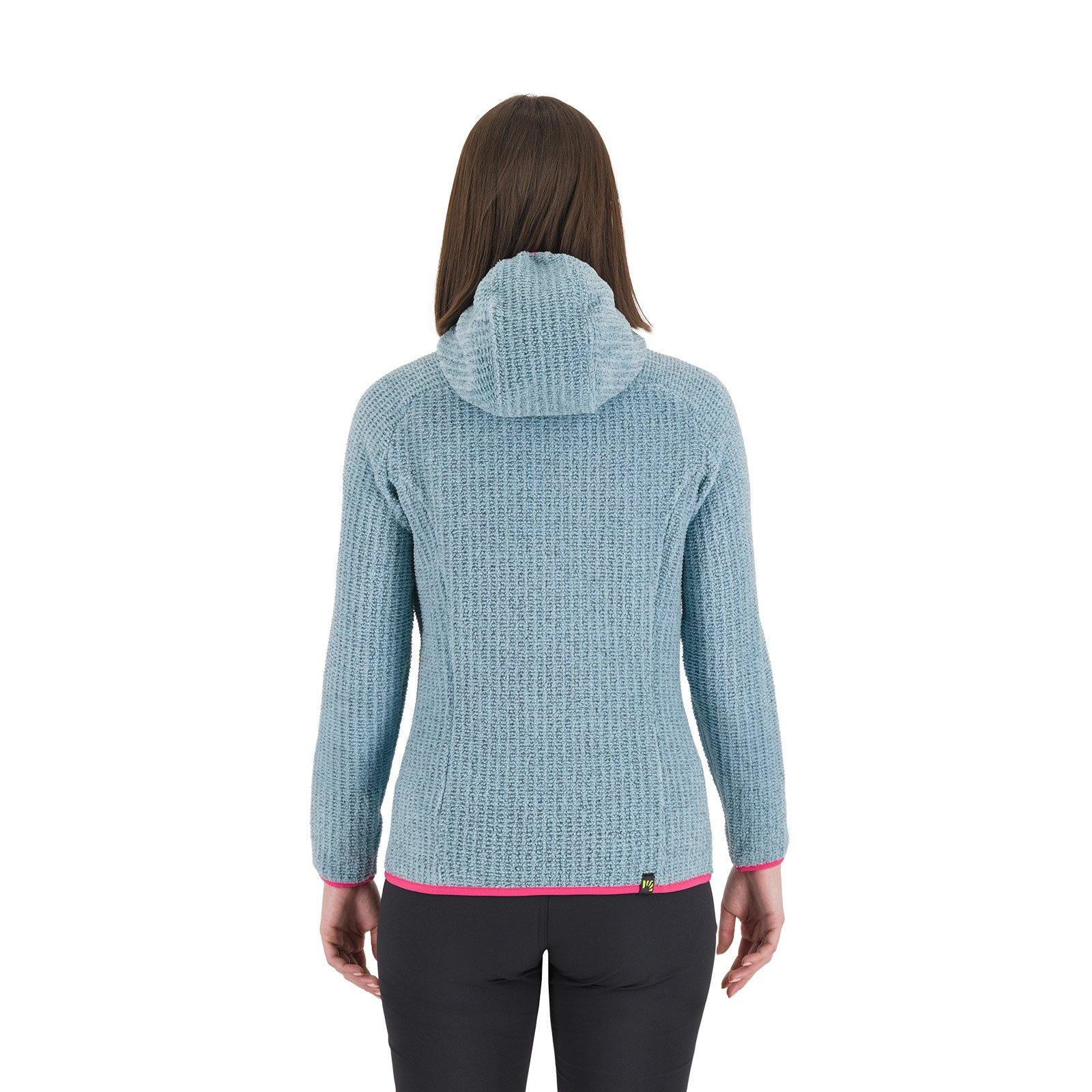 Women's Rocchetta Evo Hoodie Fleece - Blue - Image 5