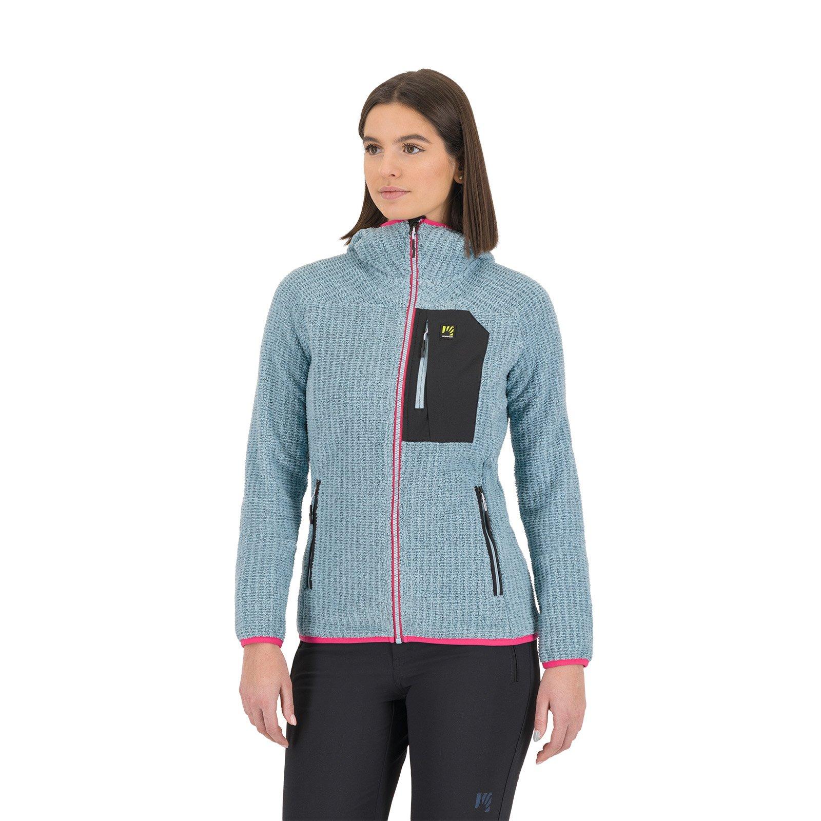Women's Rocchetta Evo Hoodie Fleece - Blue - Image 7