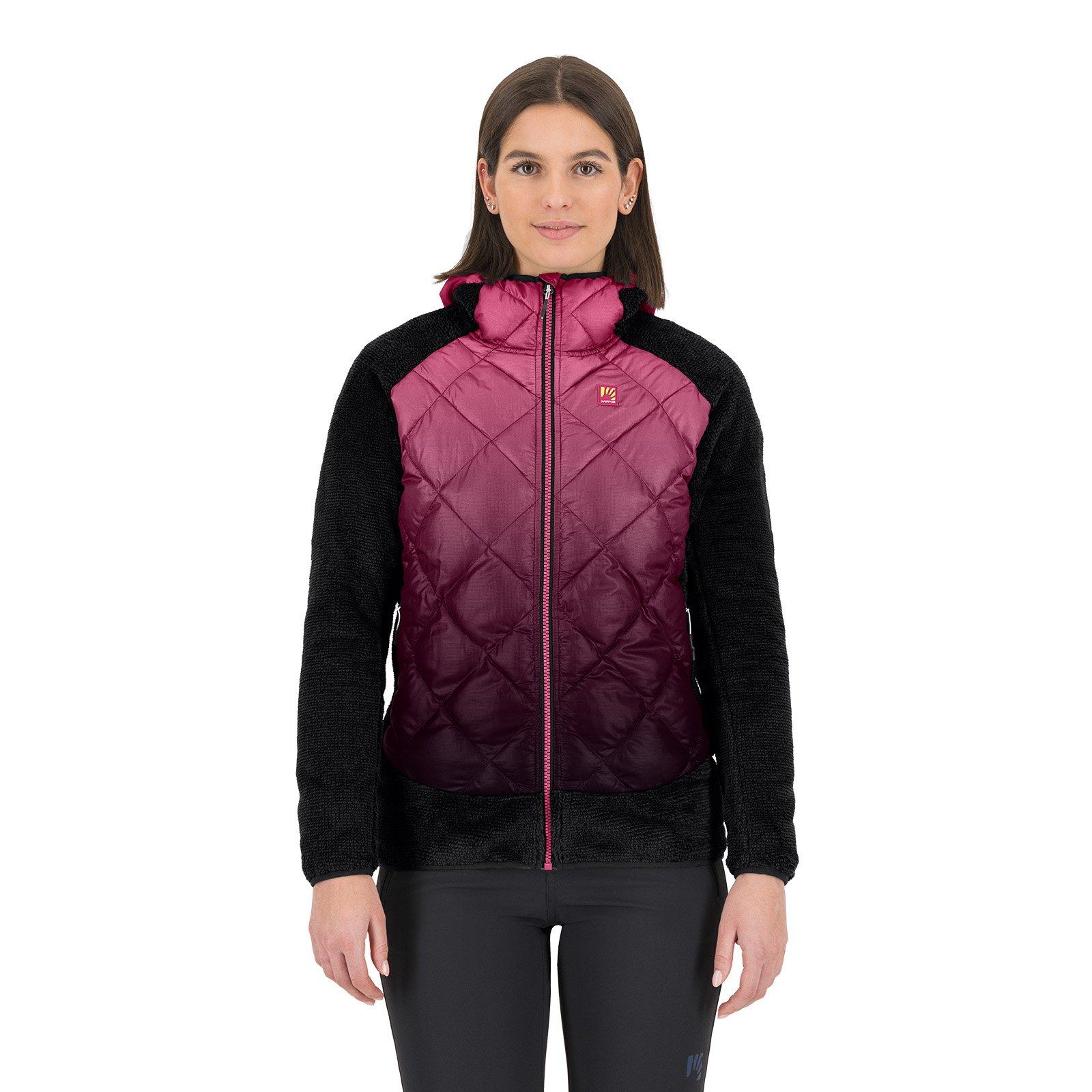 Women's Smart Marmarole Jacket - Black / Purple - Image 3